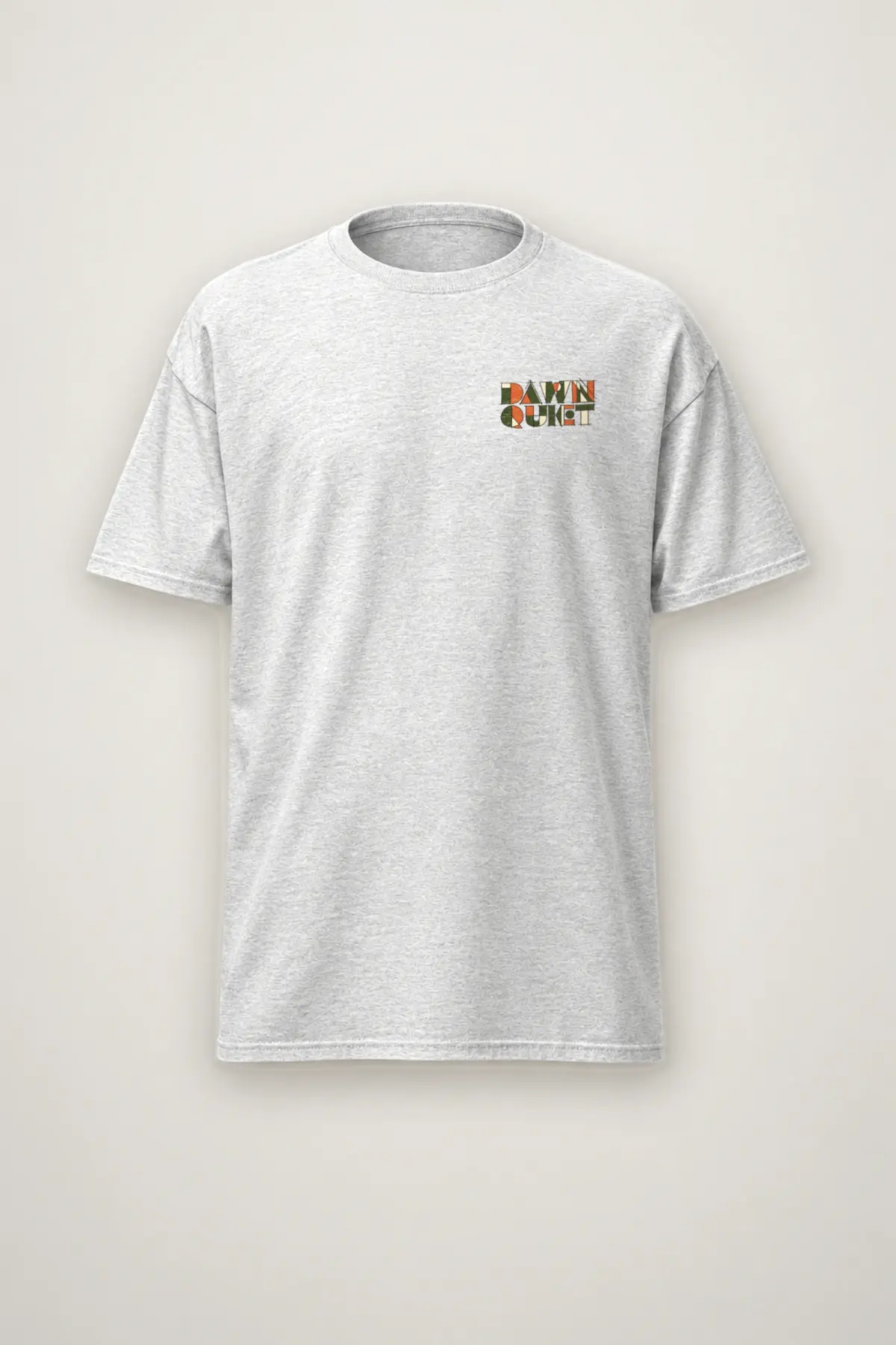 "Dawn Quiet" Heavyweight Unisex Crewneck T-shirt