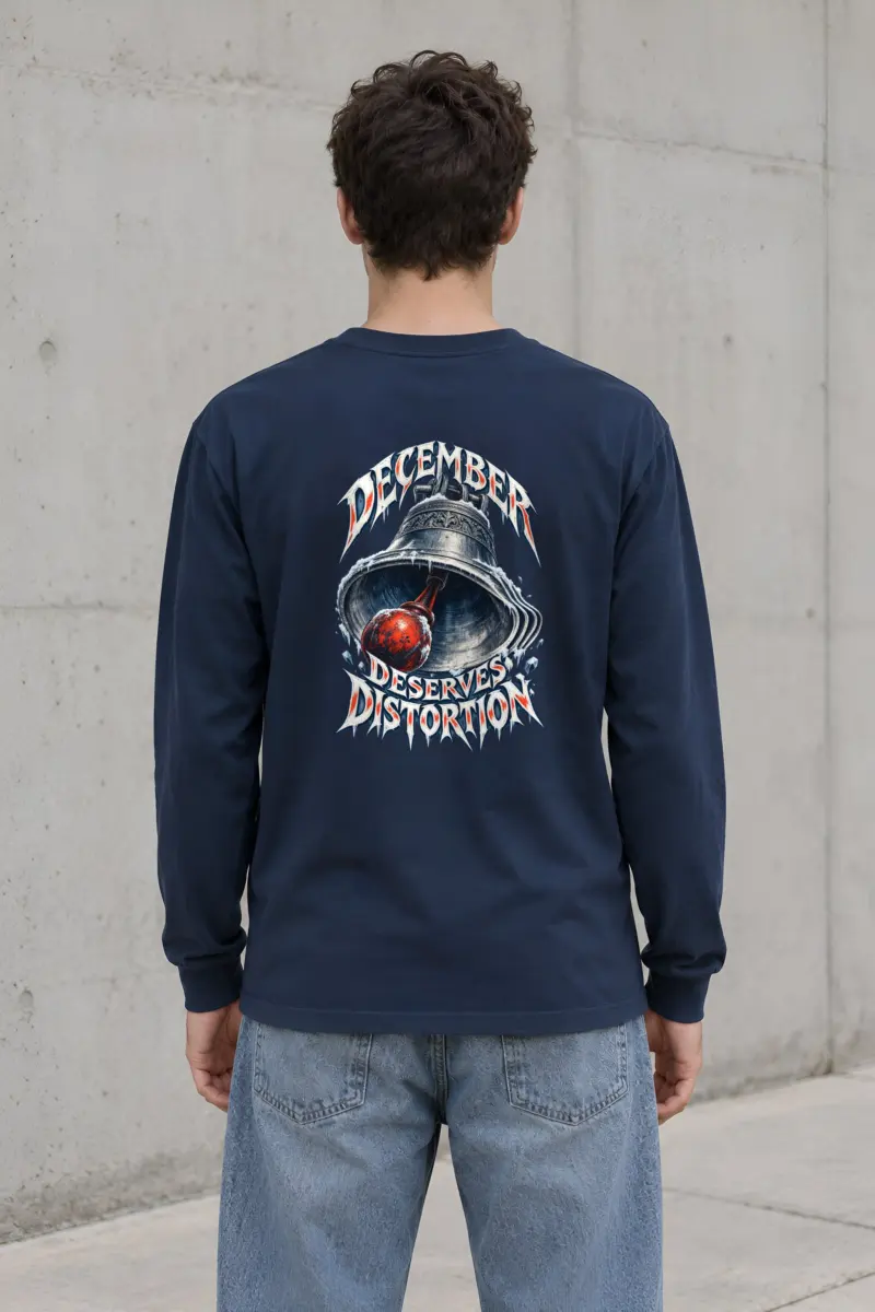 "December Deserves Distortion" Unisex Longsleeve T-shirt