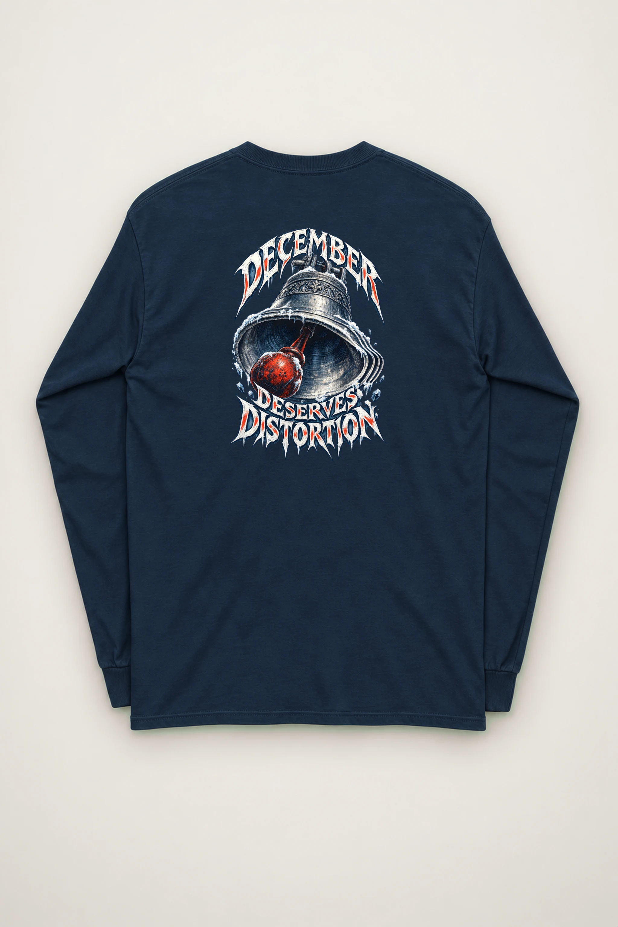 "December Deserves Distortion" Unisex Longsleeve T-shirt