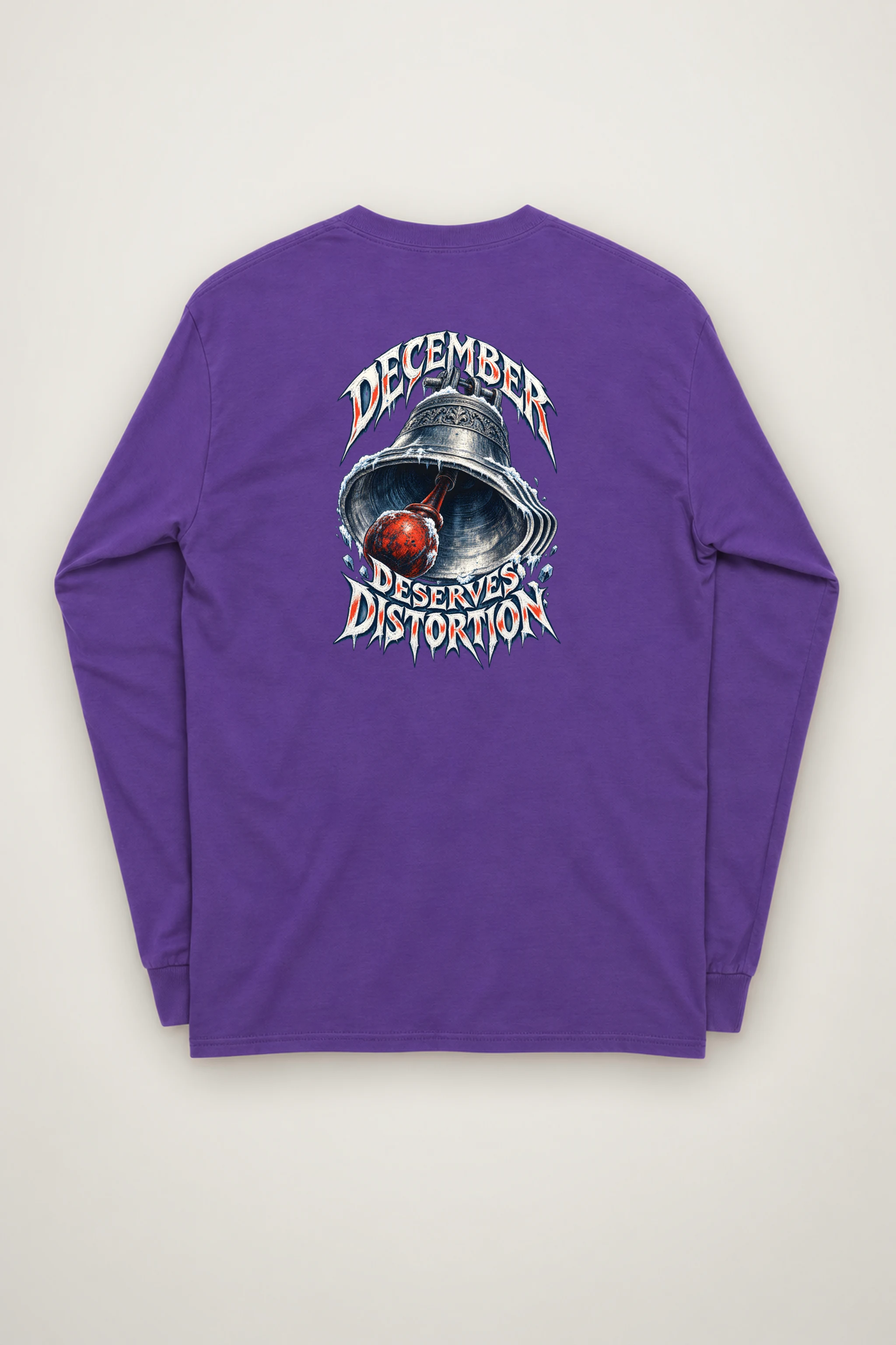 "December Deserves Distortion" Unisex Longsleeve T-shirt