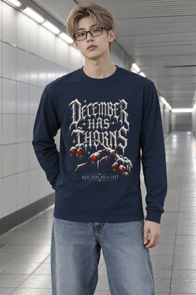 "December Has Thorns" Unisex Longsleeve T-shirt