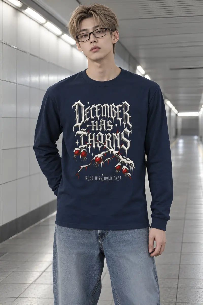 "December Has Thorns" Unisex Longsleeve T-shirt