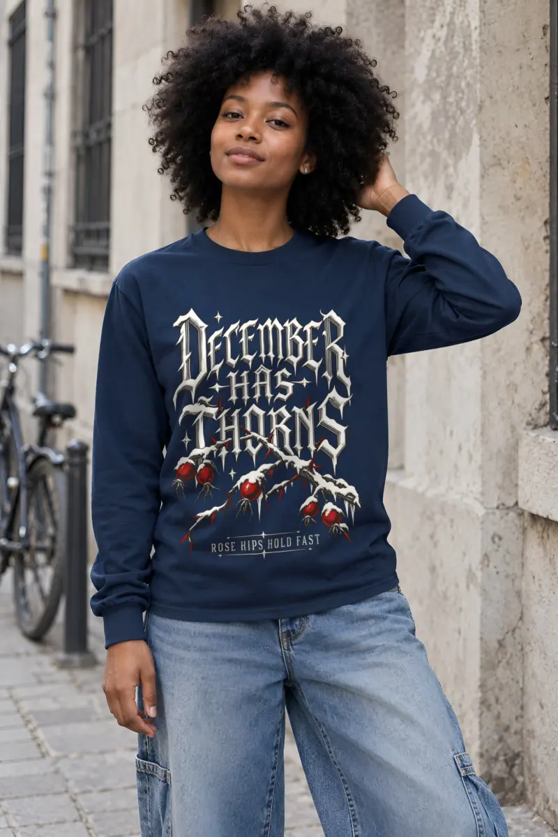 "December Has Thorns" Unisex Longsleeve T-shirt