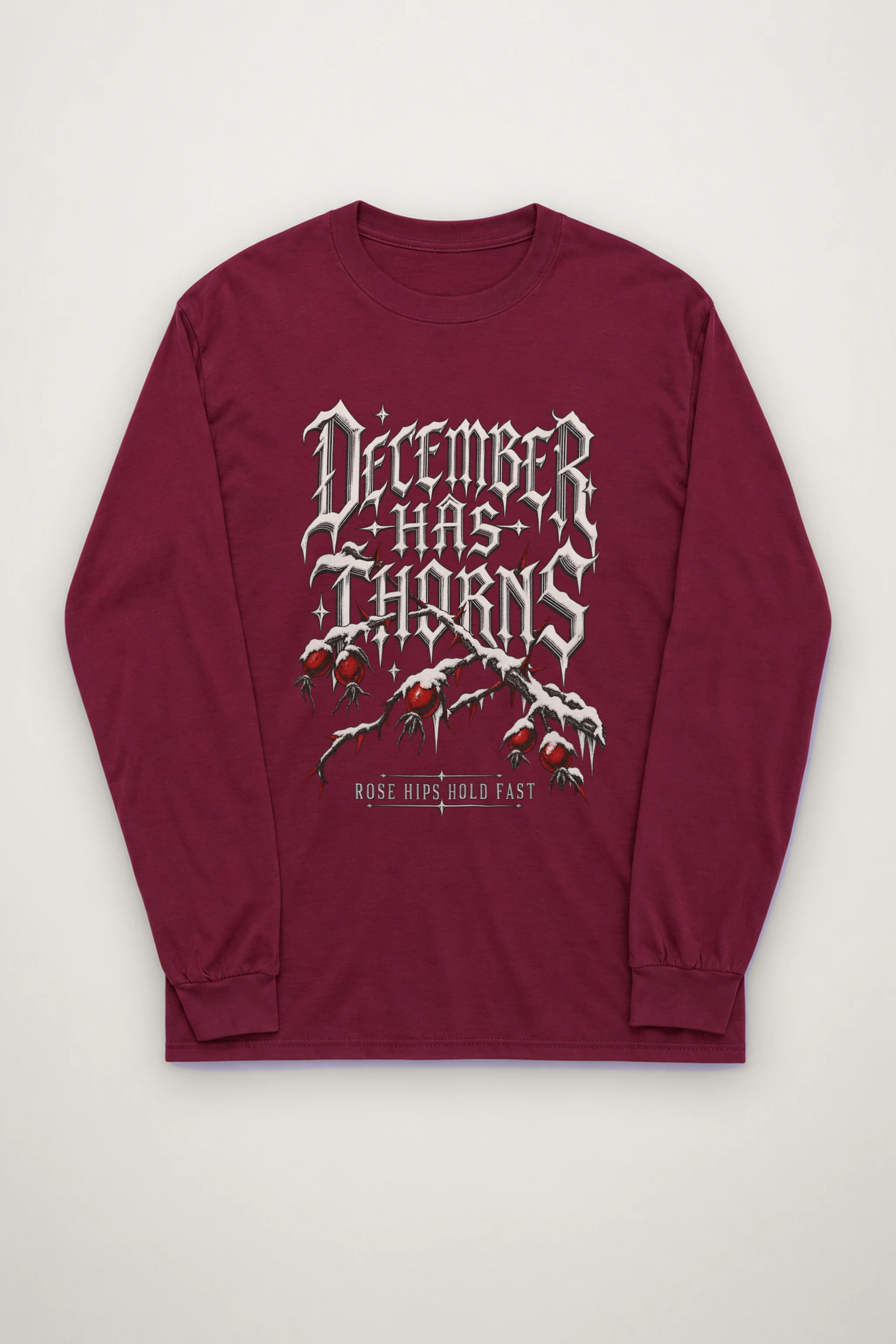 "December Has Thorns" Unisex Longsleeve T-shirt