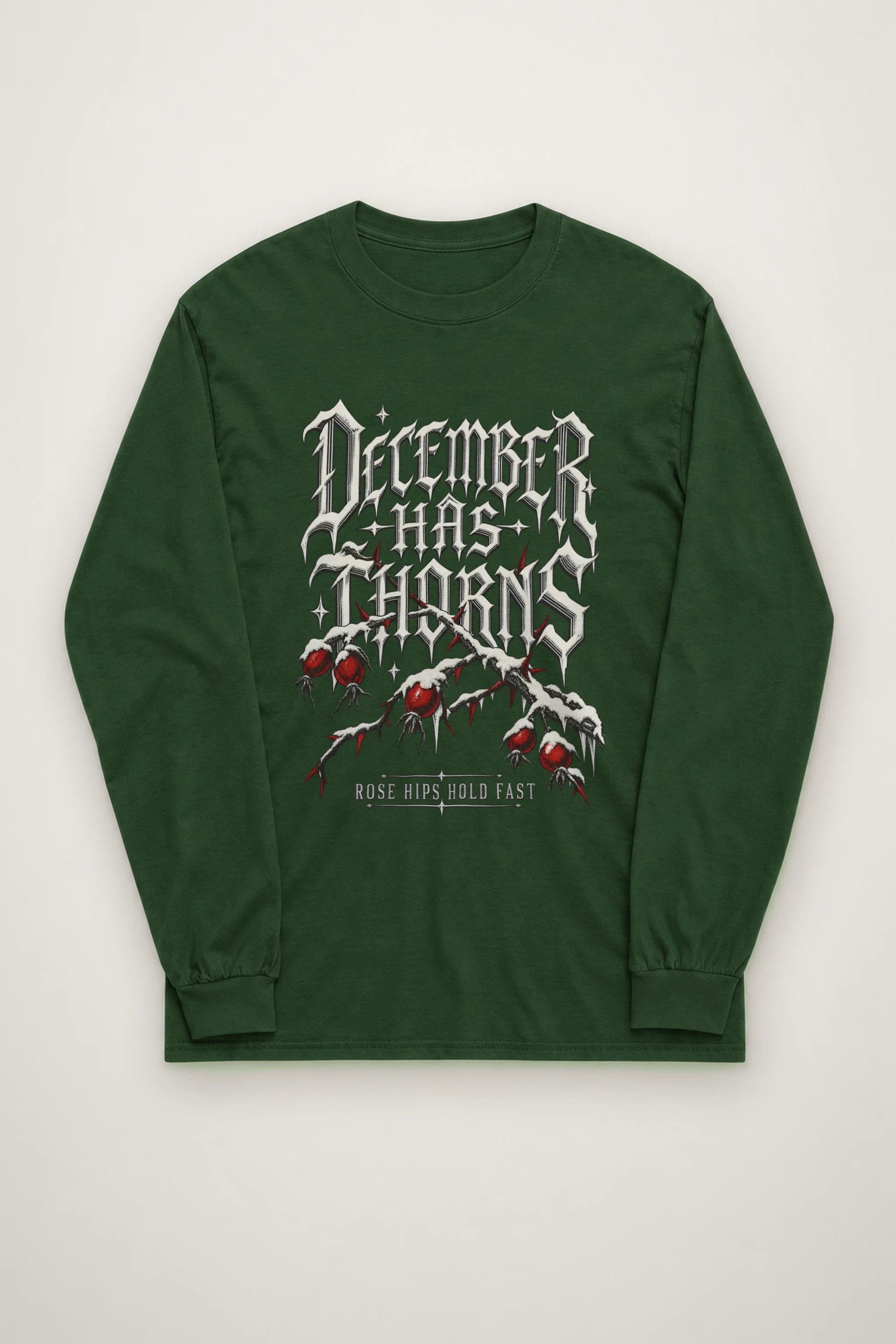 "December Has Thorns" Unisex Longsleeve T-shirt