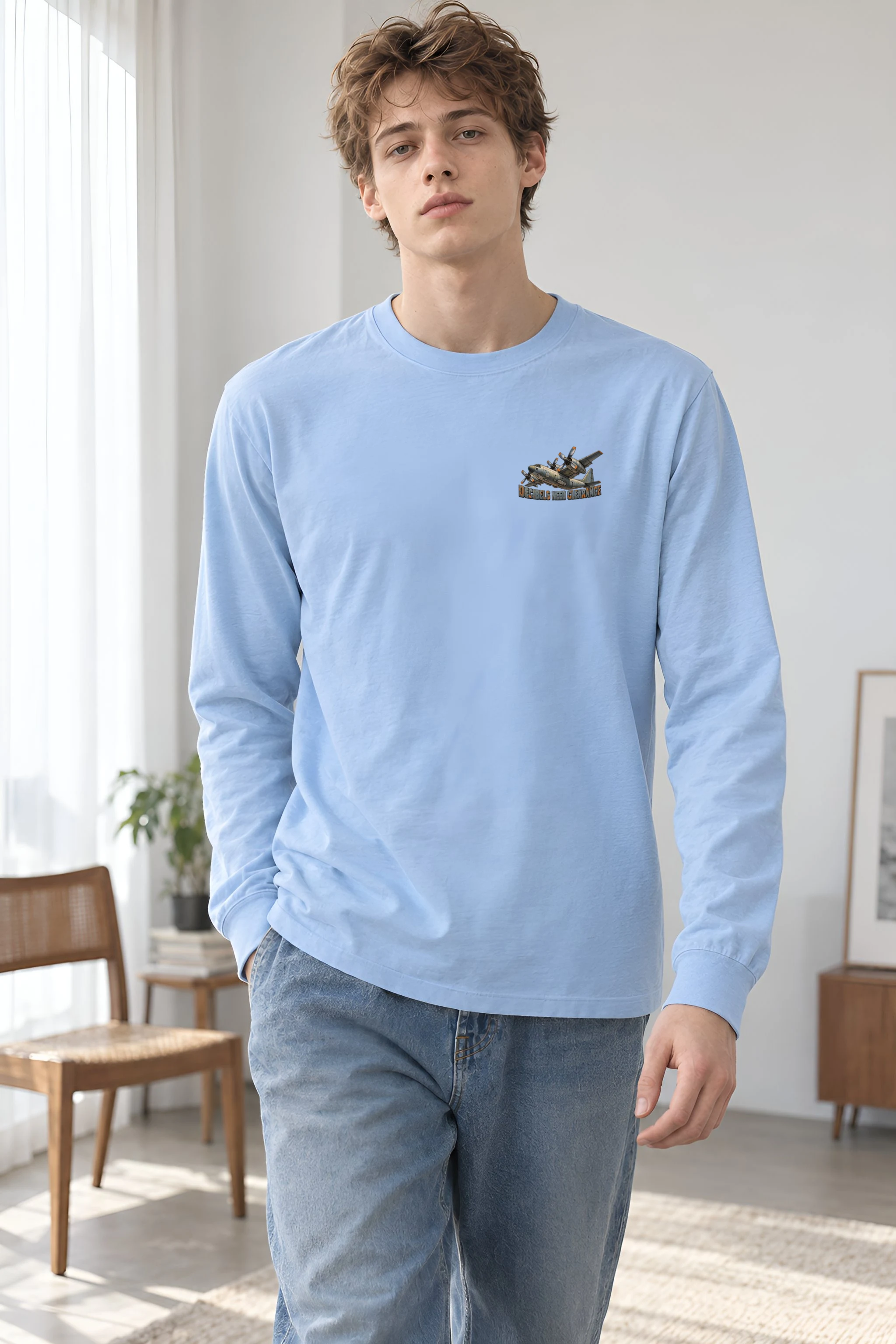 "Decibels Need Clearance" Unisex Longsleeve T-shirt