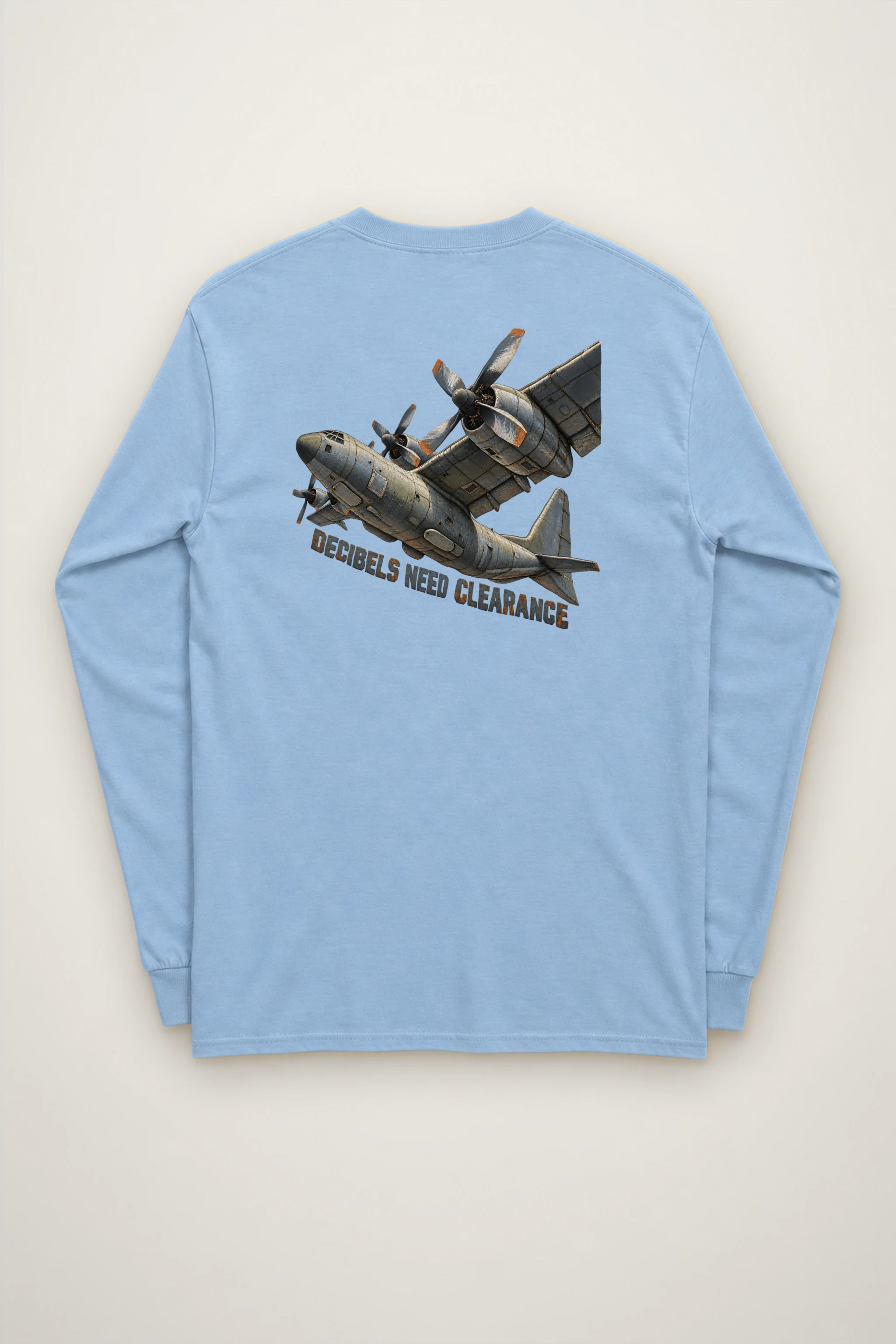"Decibels Need Clearance" Unisex Longsleeve T-shirt