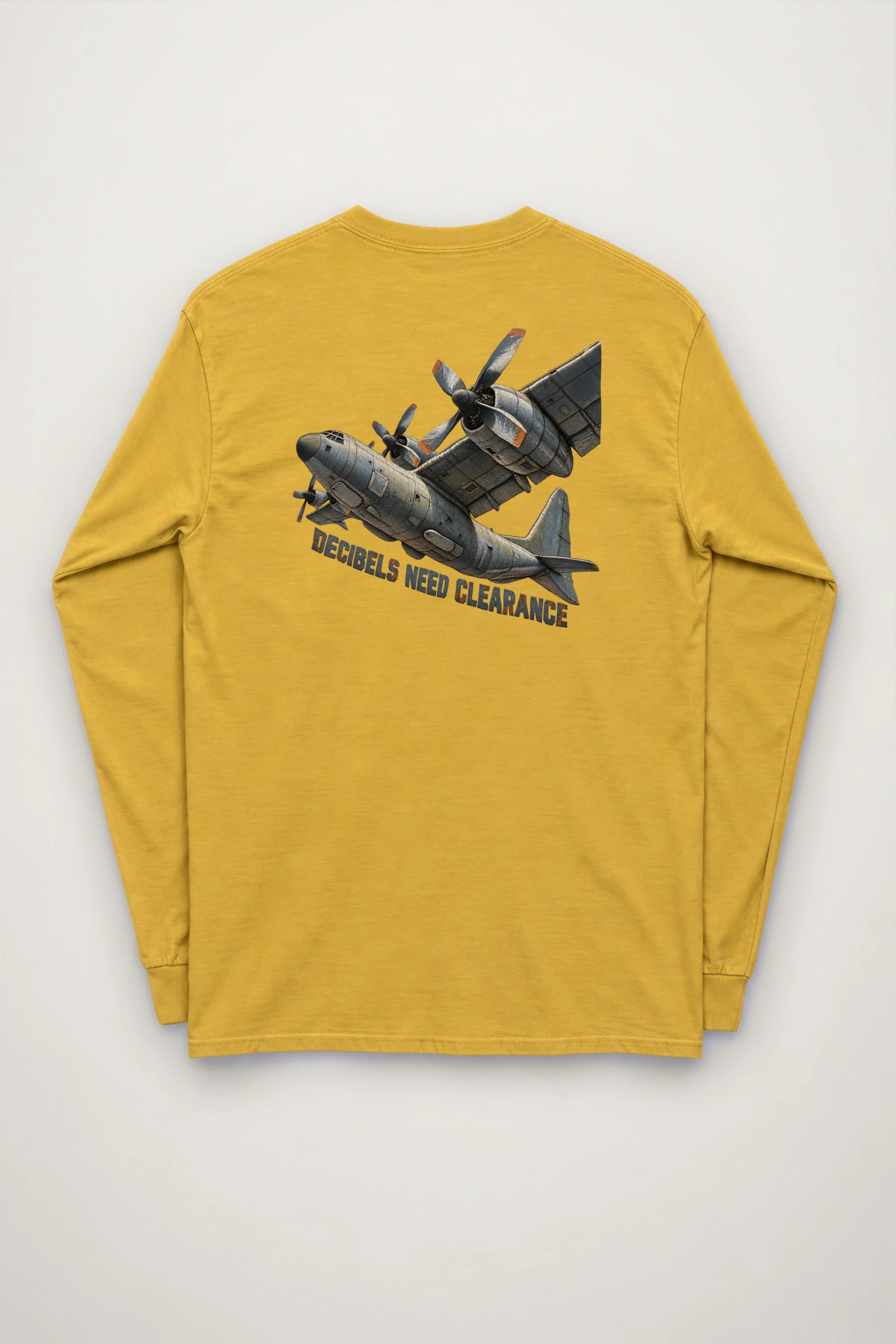 "Decibels Need Clearance" Unisex Longsleeve T-shirt
