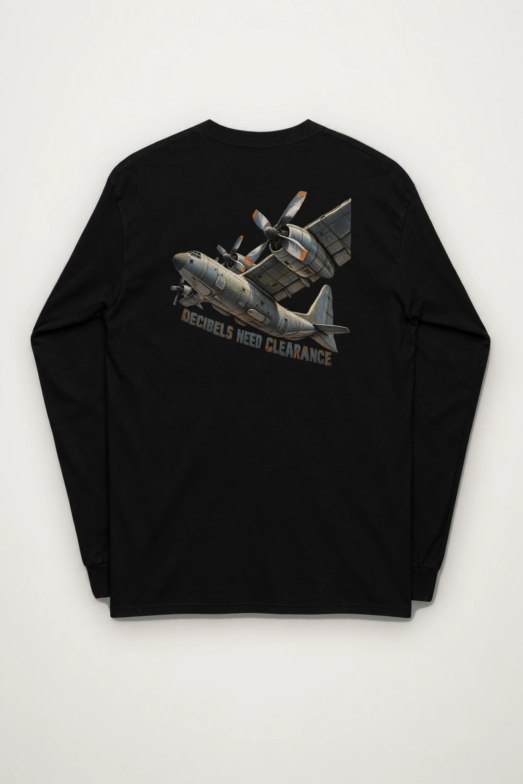 "Decibels Need Clearance" Unisex Longsleeve T-shirt