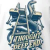 "Deep End Sea Serpent" Heavy Blend Unisex Crewneck Sweatshirt