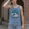 "Deep End Skate Trials" Unisex Jersey Tank