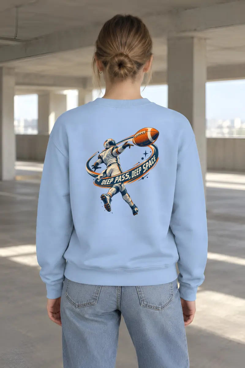 "Deep Pass, Deep Space" Heavy Blend Unisex Crewneck Sweatshirt