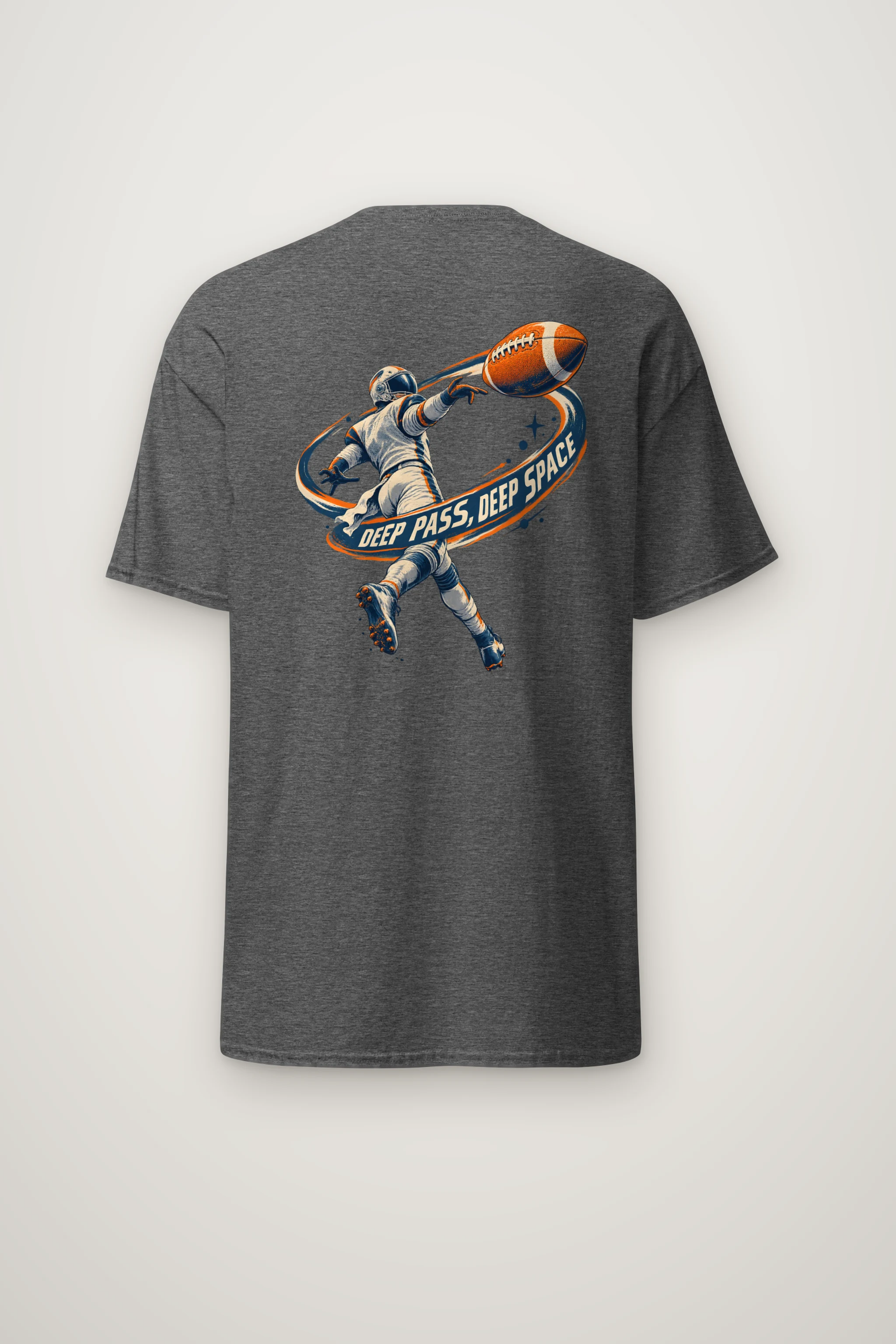 "Deep Pass, Deep Space" Heavyweight Unisex Crewneck T-shirt