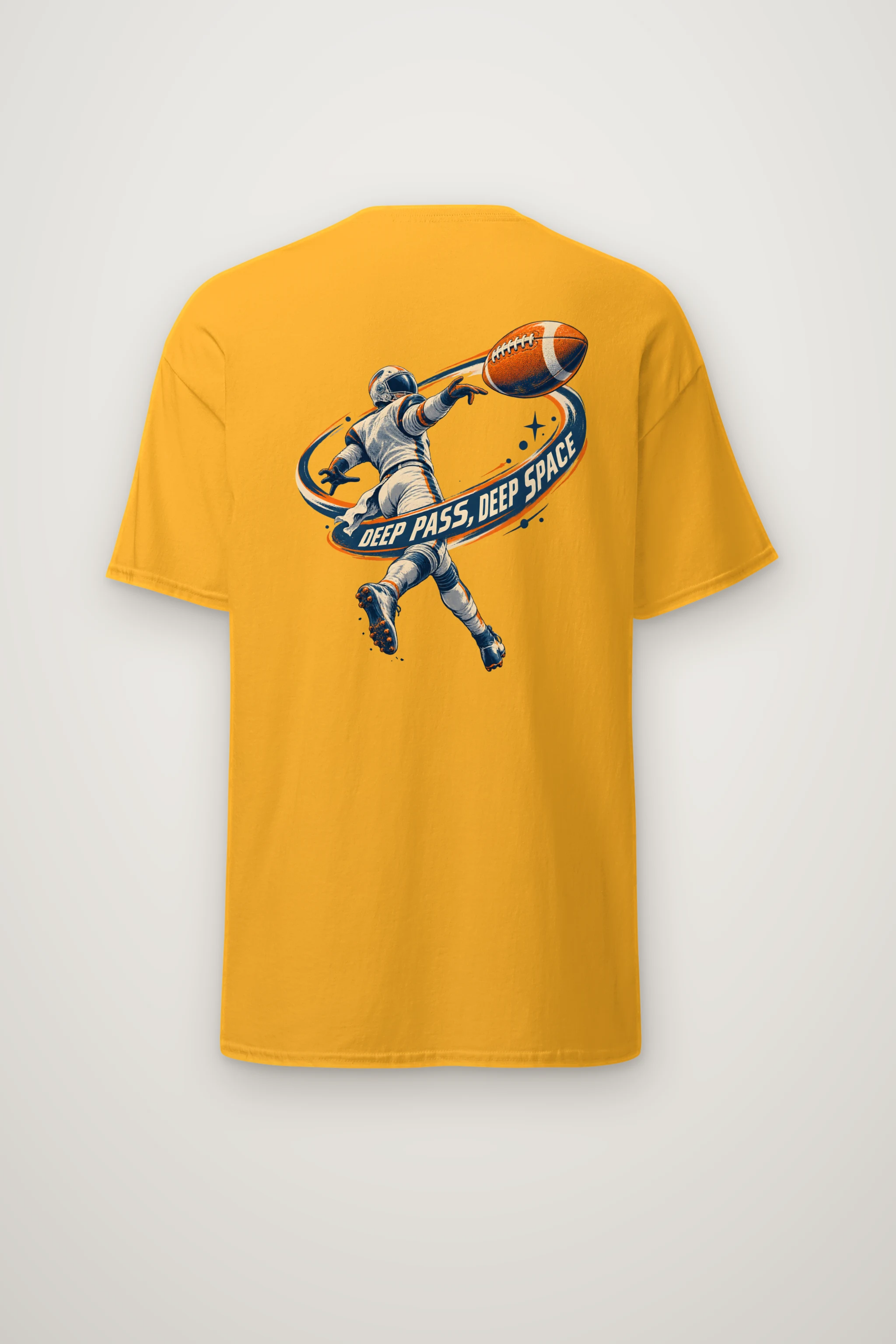 "Deep Pass, Deep Space" Heavyweight Unisex Crewneck T-shirt