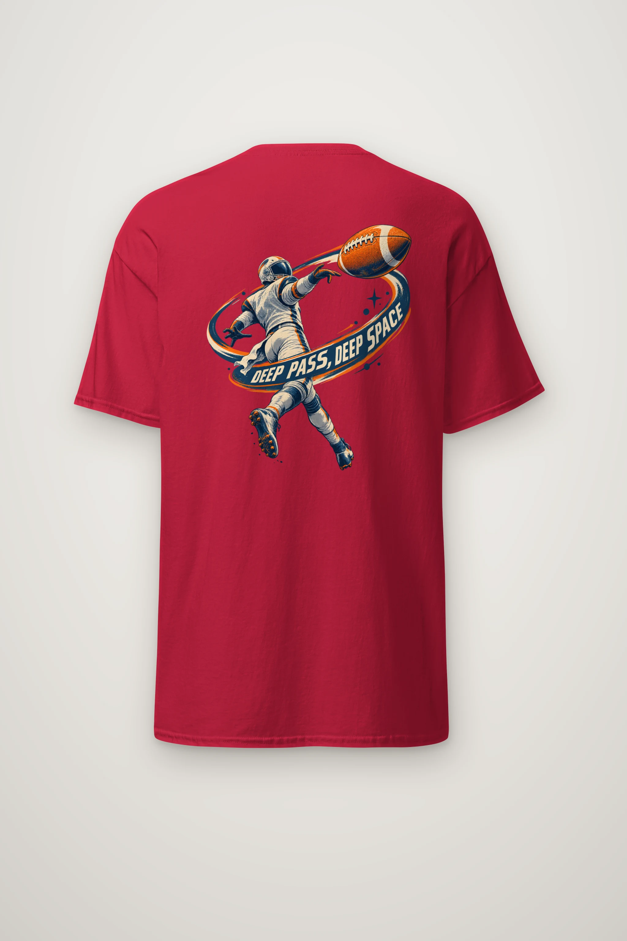 "Deep Pass, Deep Space" Heavyweight Unisex Crewneck T-shirt