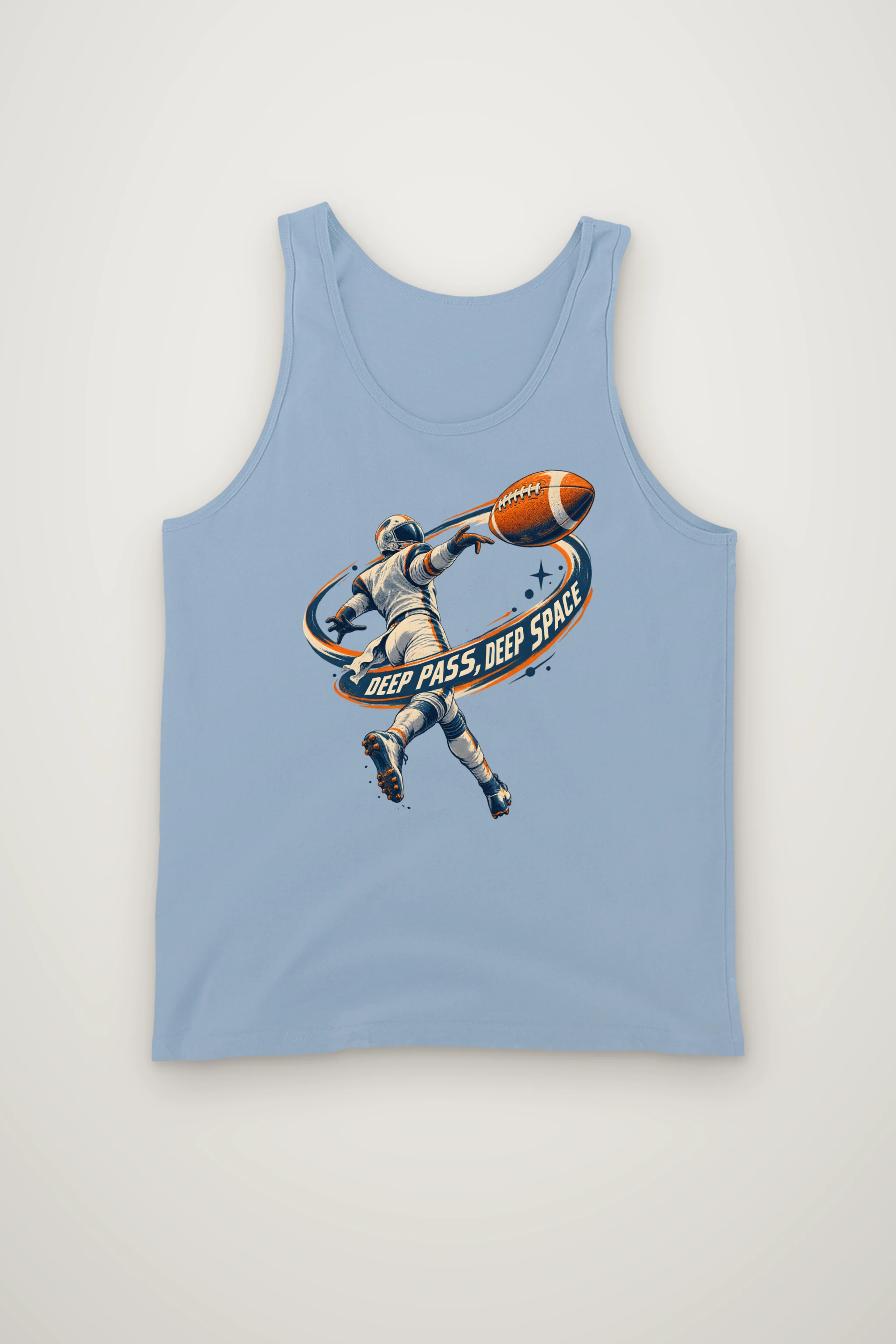 "Deep Pass, Deep Space" Unisex Jersey Tank