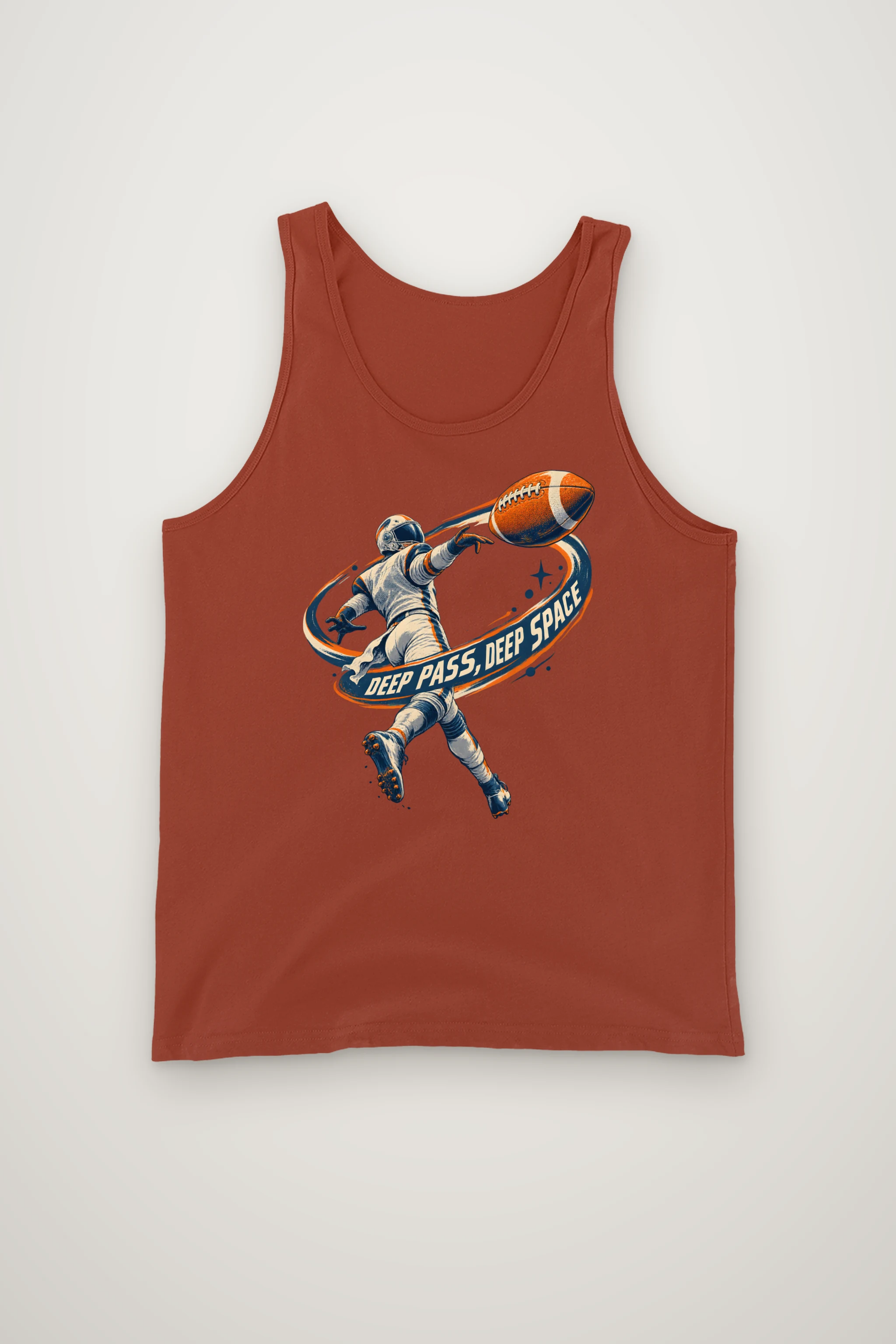 "Deep Pass, Deep Space" Unisex Jersey Tank