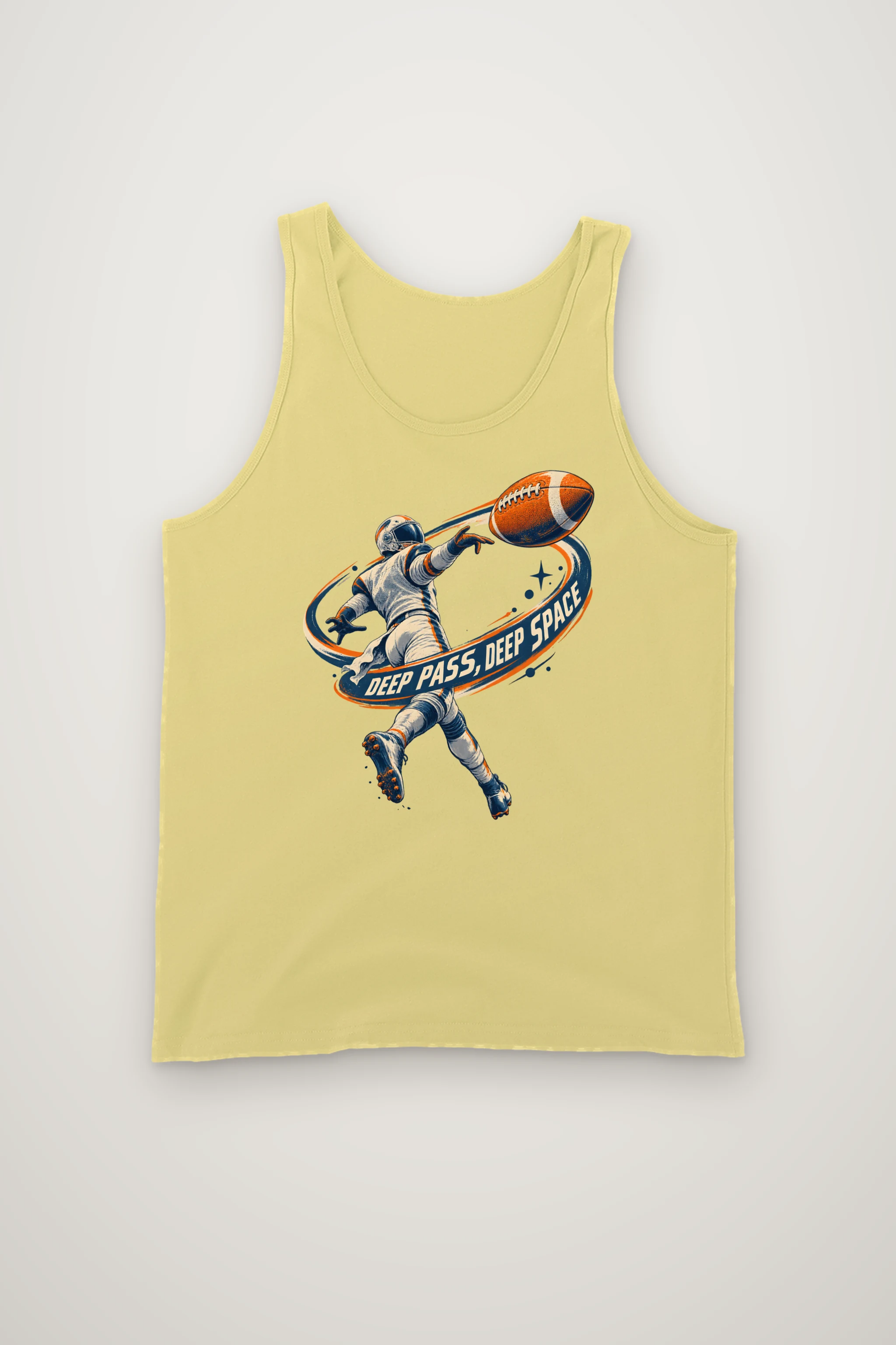 "Deep Pass, Deep Space" Unisex Jersey Tank