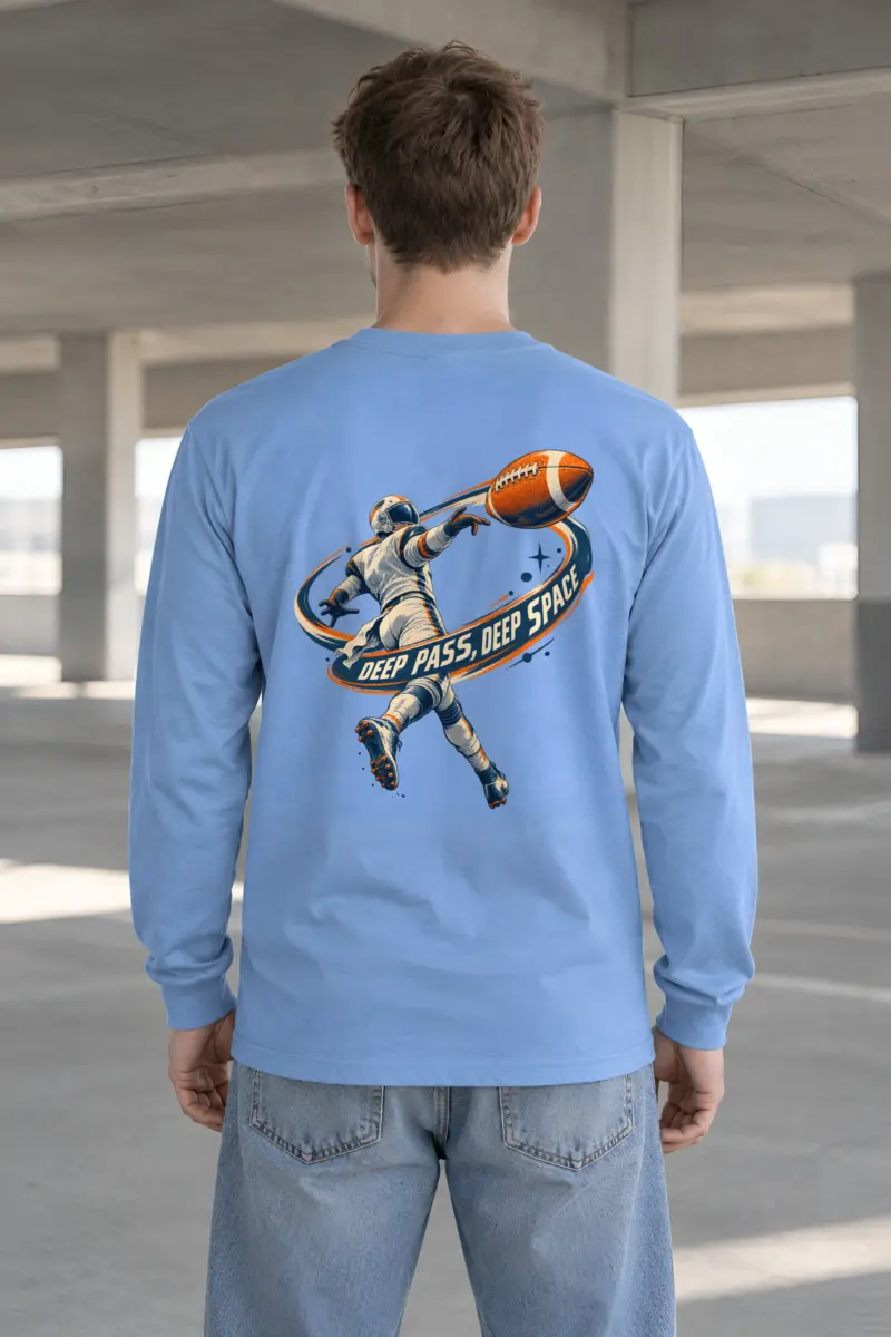 “Deep Pass, Deep Space” Unisex Longsleeve T-shirt