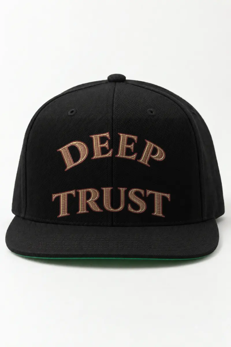 "Deep Trust" Classic Snapback · Embroidered