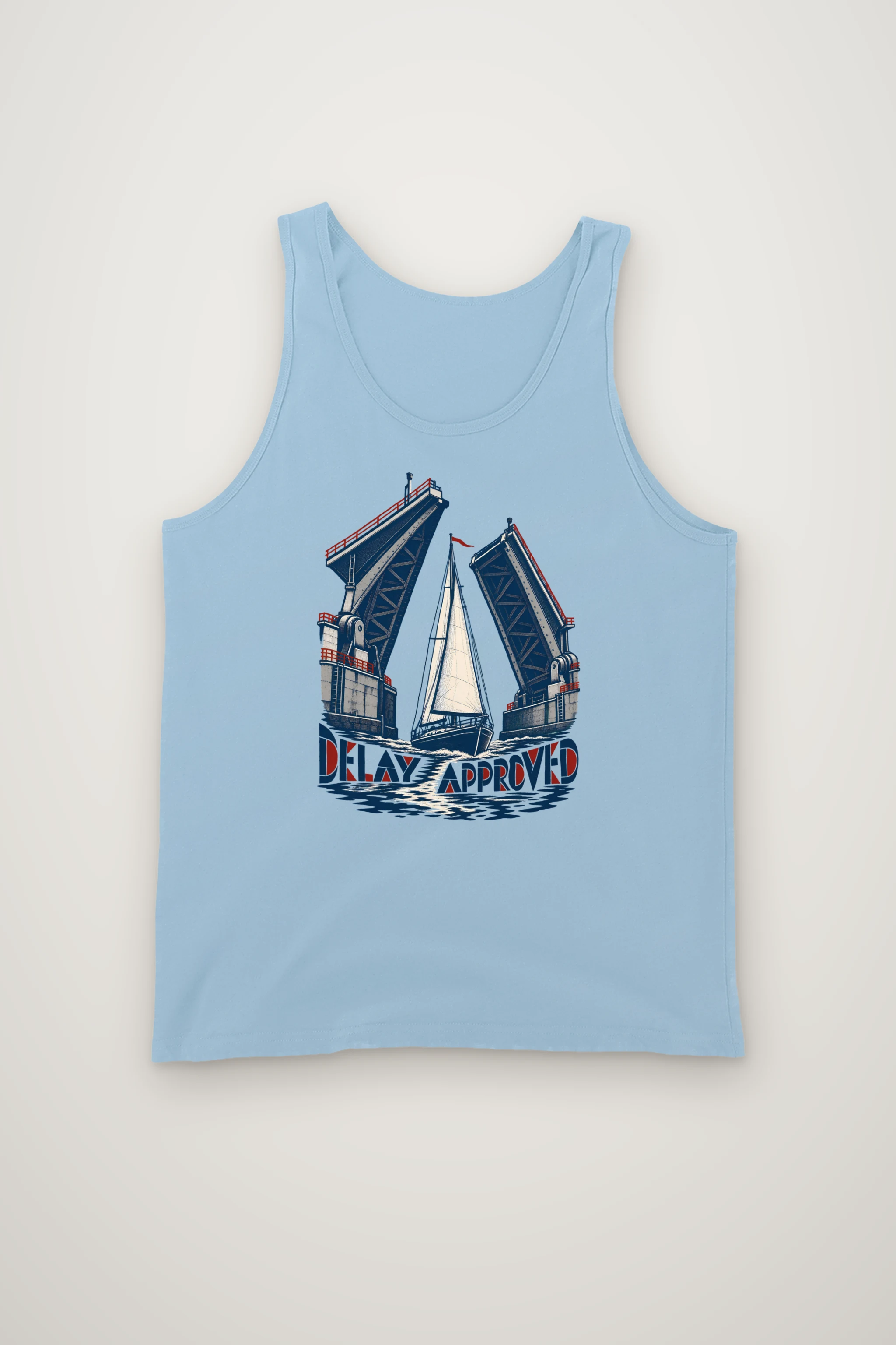 "Delay Approved" Unisex Jersey Tank