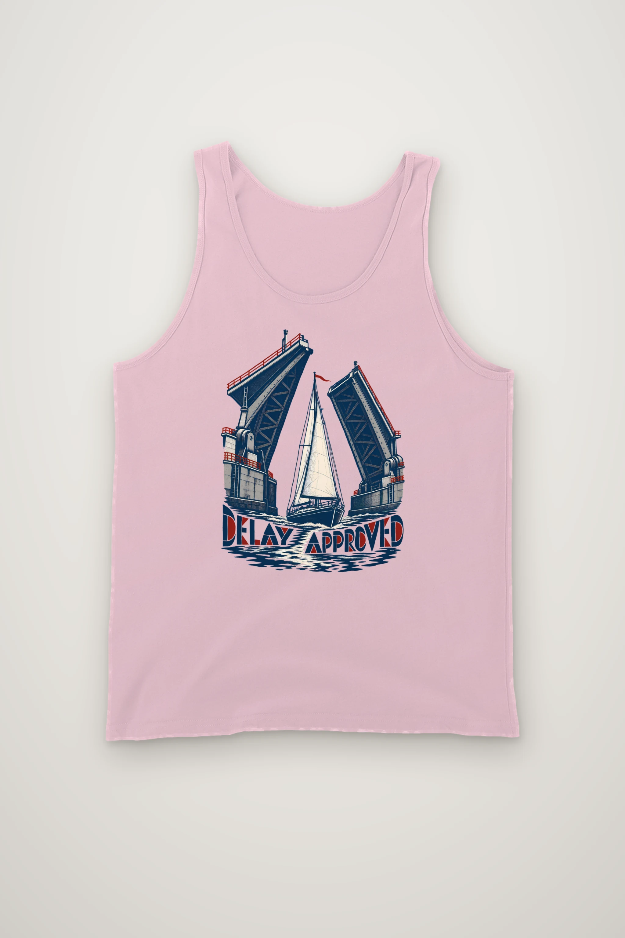 "Delay Approved" Unisex Jersey Tank