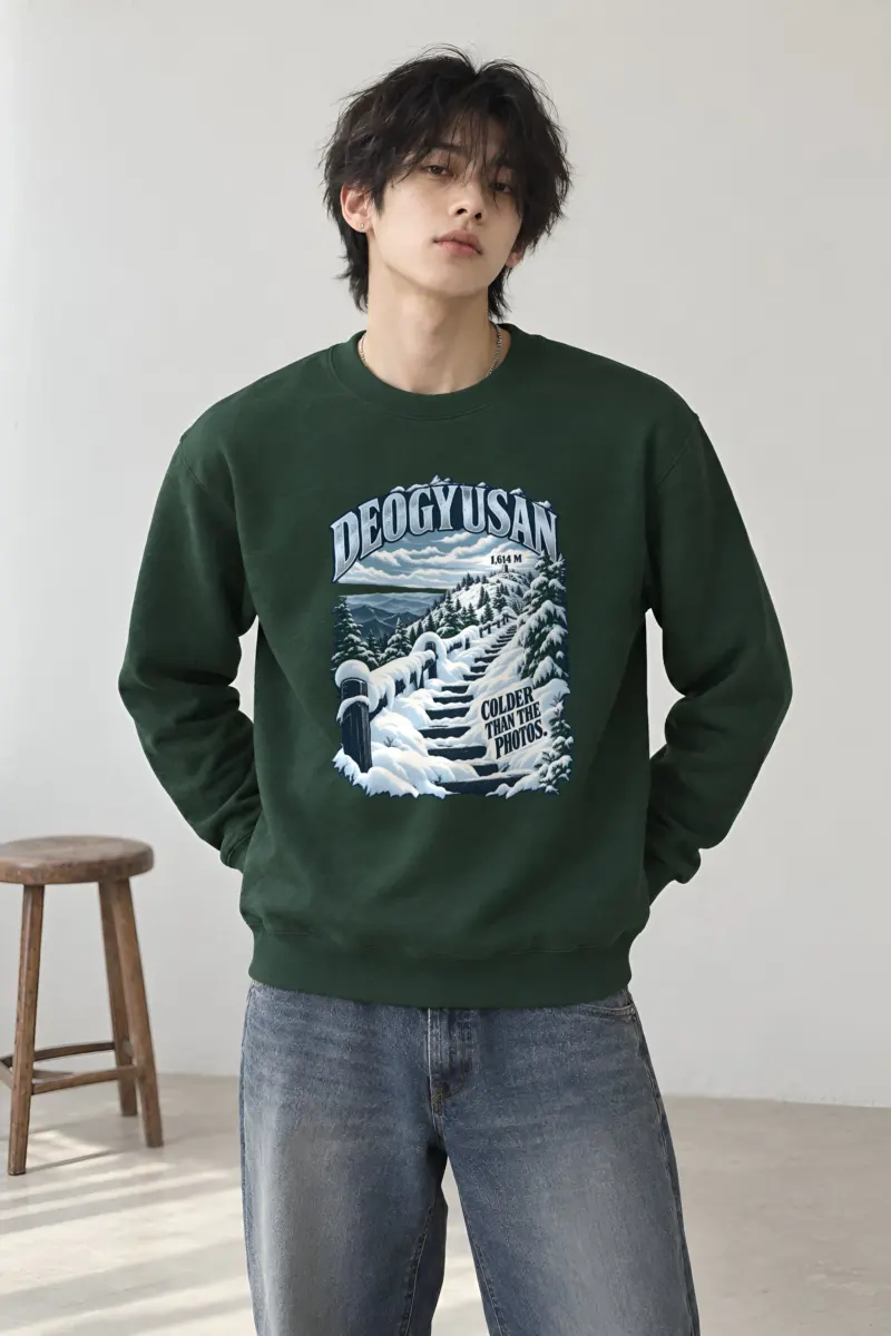 "DEOGYUSAN" Heavy Blend Unisex Crewneck Sweatshirt