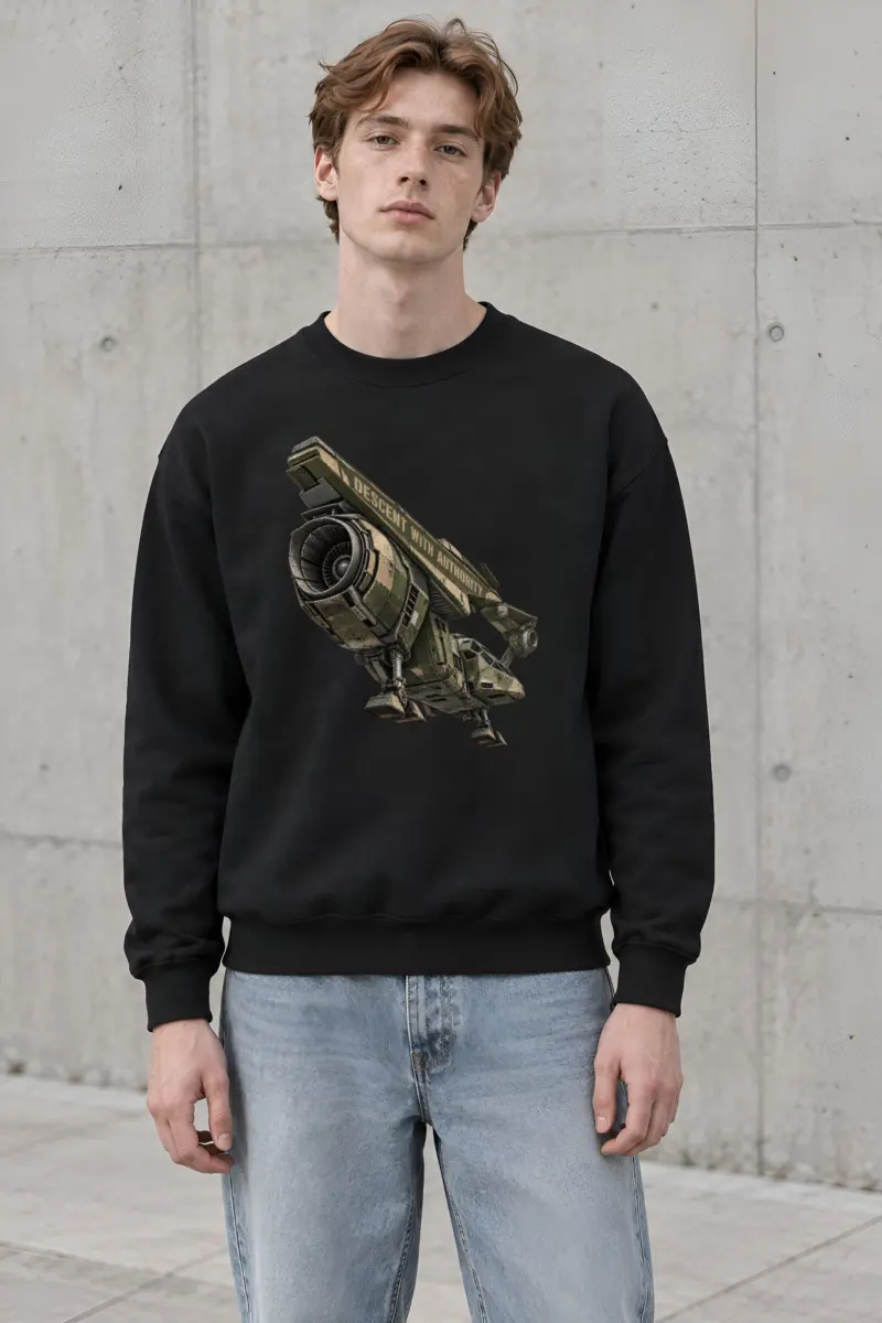 "Descent With Authority" Heavy Blend Unisex Crewneck Sweatshirt