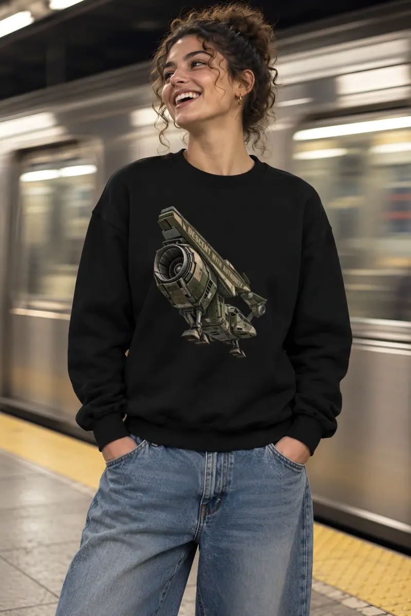 "Descent With Authority" Heavy Blend Unisex Crewneck Sweatshirt