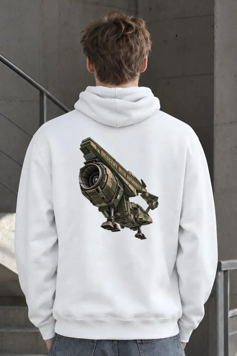 "Descent With Authority" Heavy Blend Unisex Pullover Hoodie