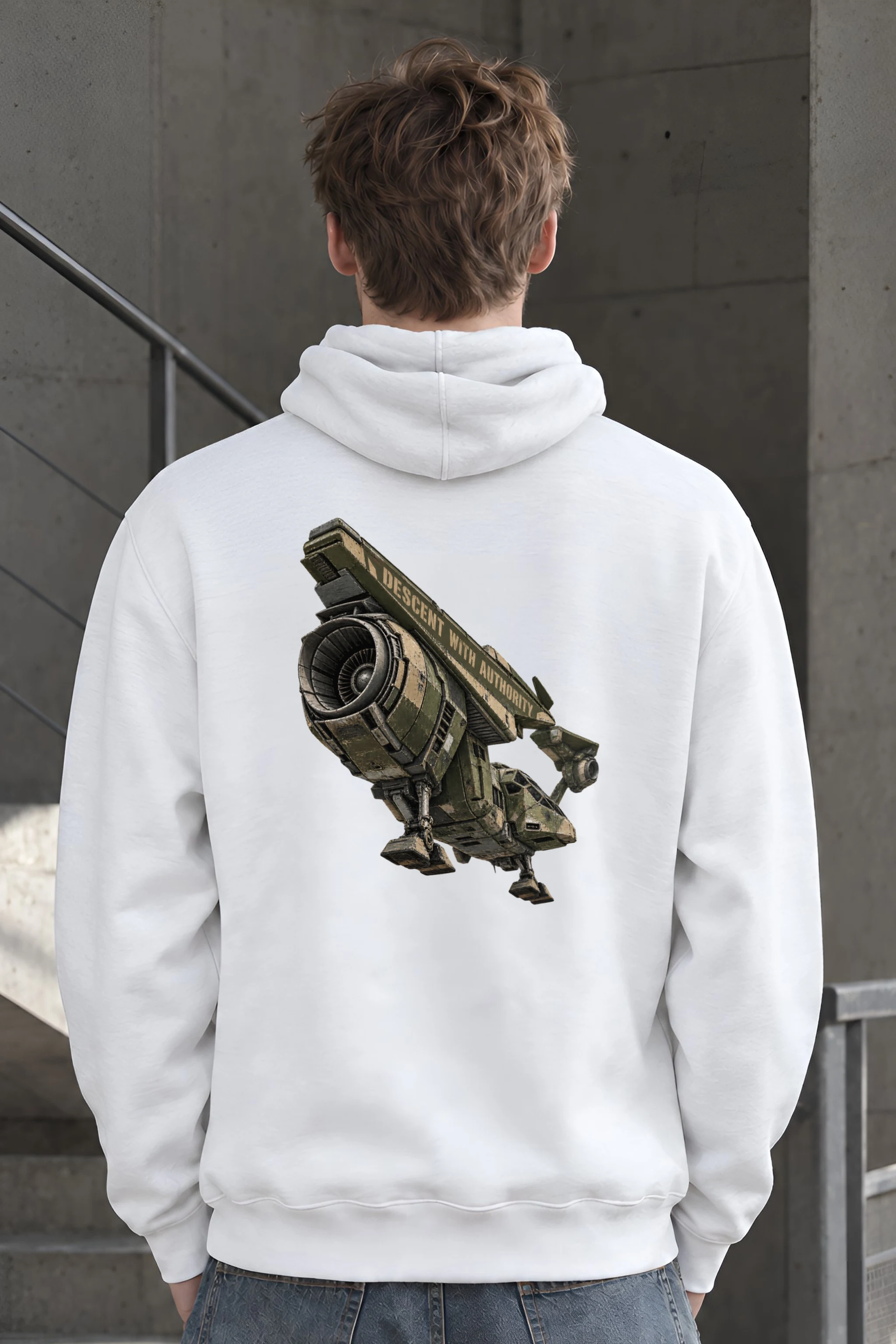 "Descent With Authority" Heavy Blend Unisex Pullover Hoodie