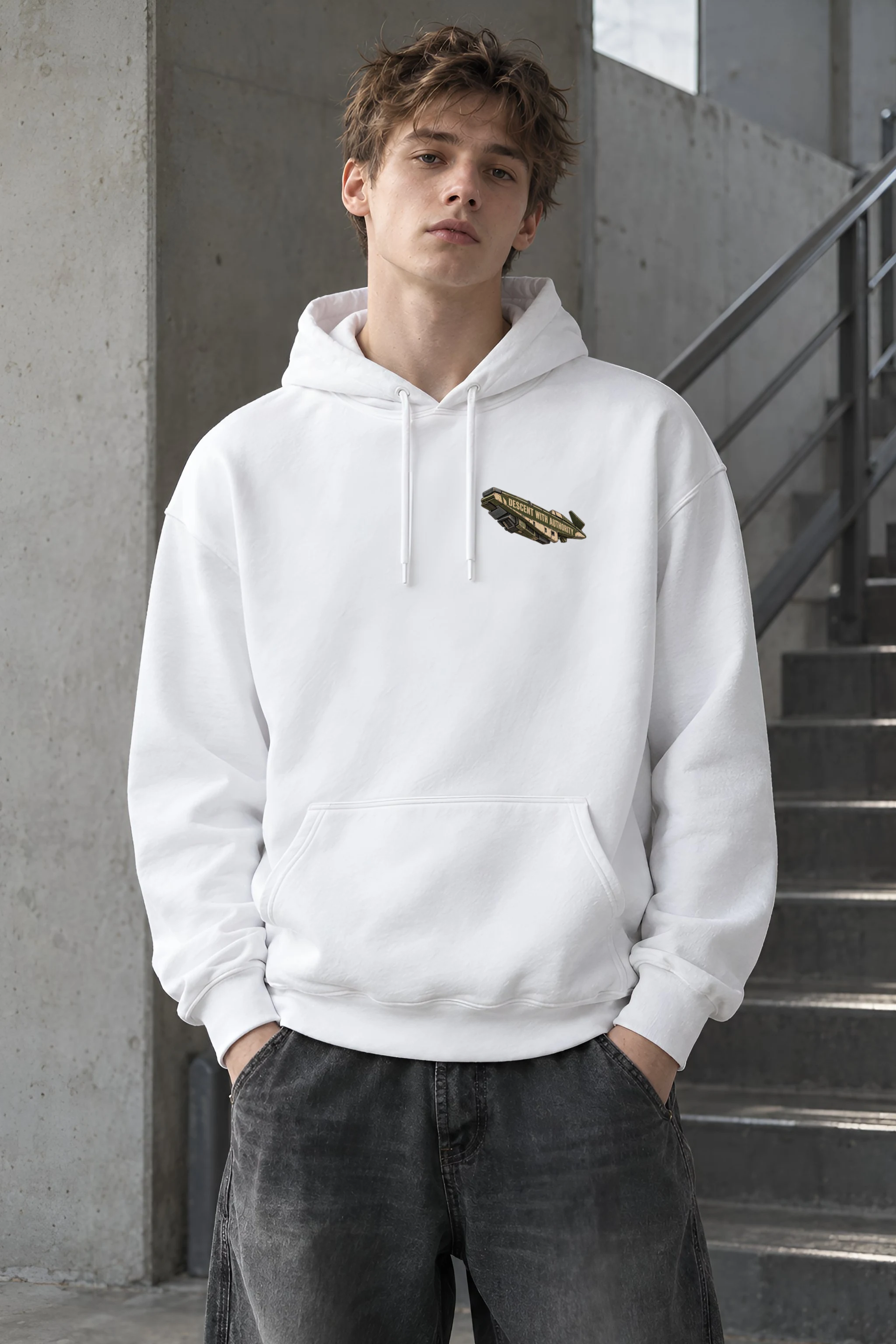 "Descent With Authority" Heavy Blend Unisex Pullover Hoodie