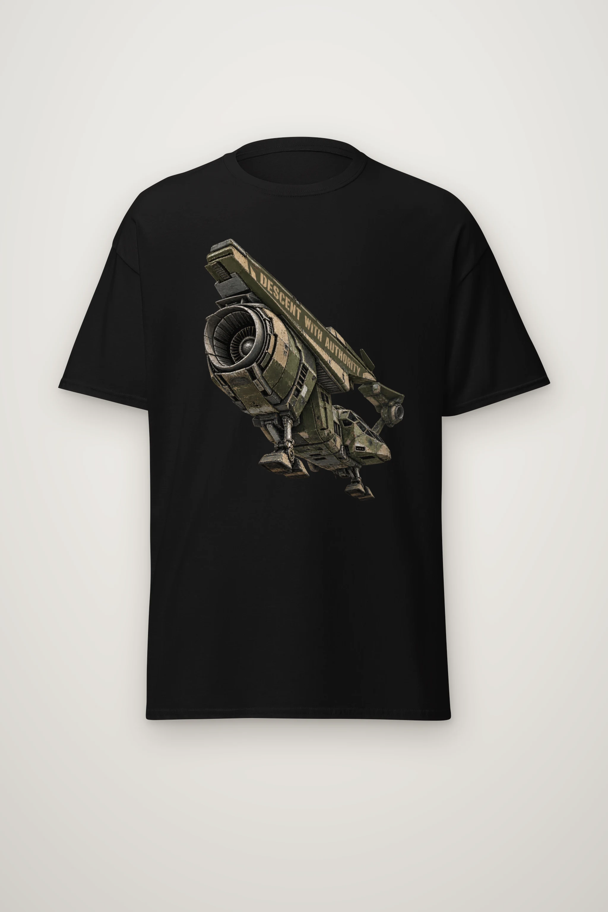 "Descent With Authority" Heavyweight Unisex Crewneck T-shirt