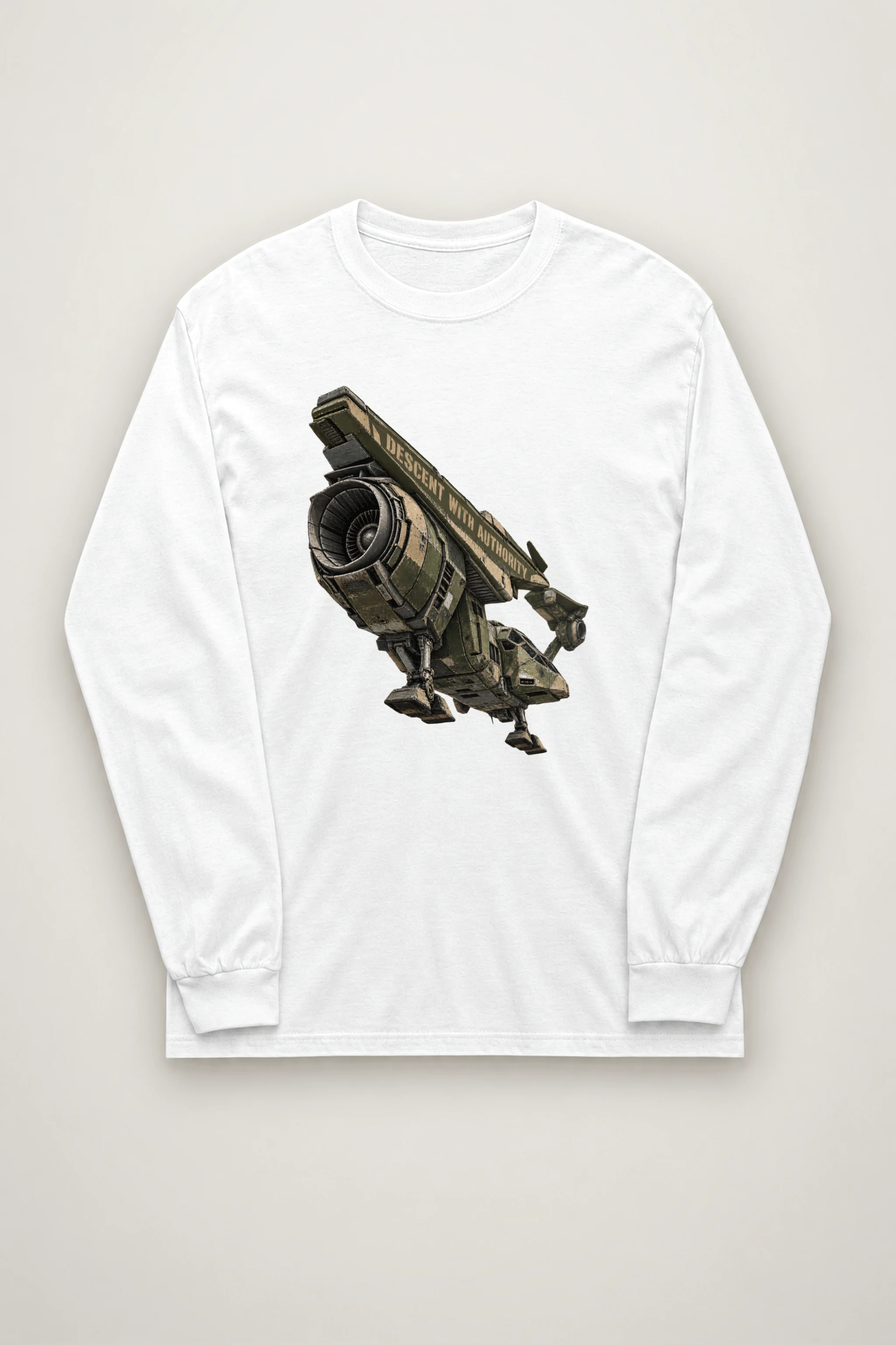 "Descent With Authority" Unisex Longsleeve T-shirt