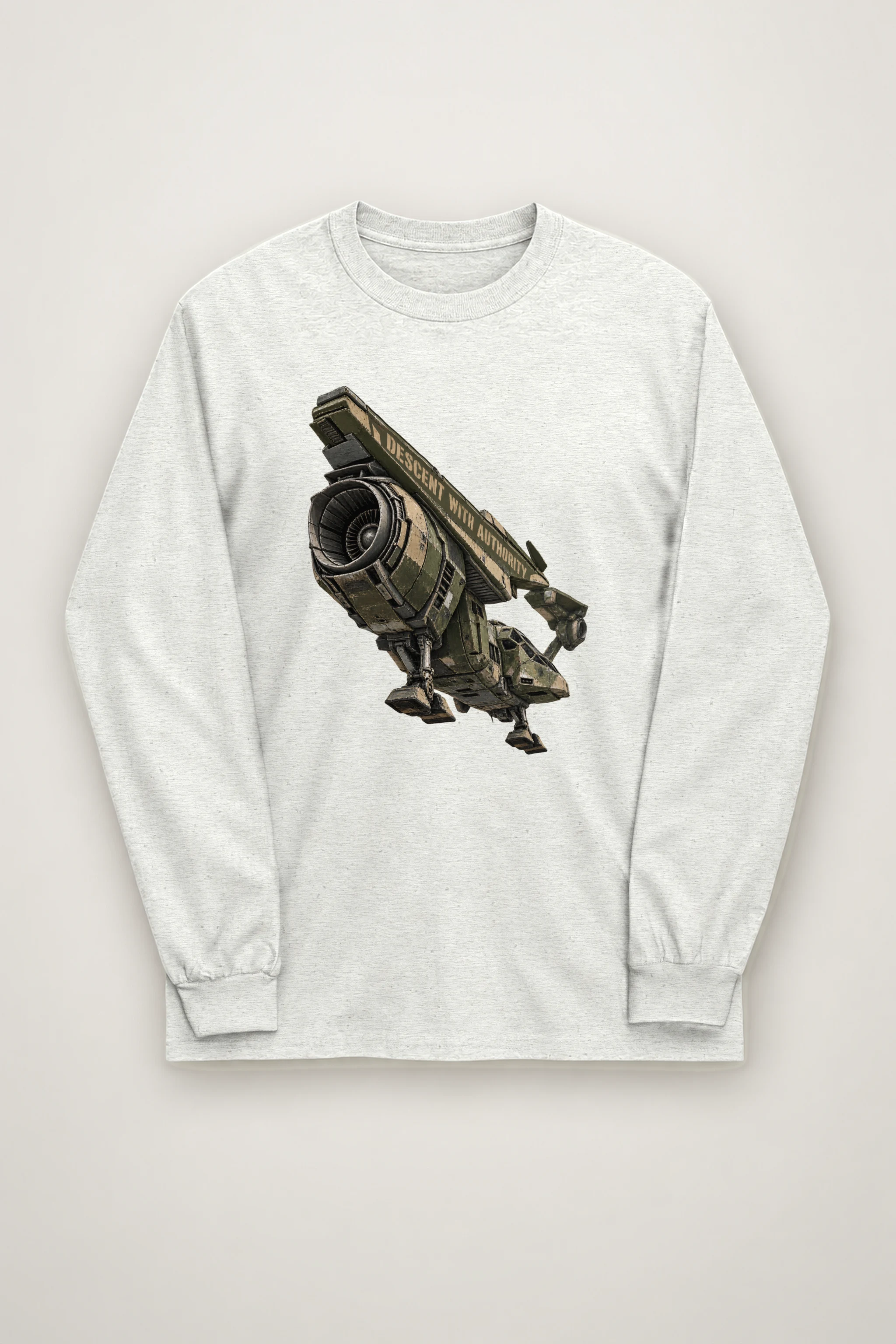 "Descent With Authority" Unisex Longsleeve T-shirt