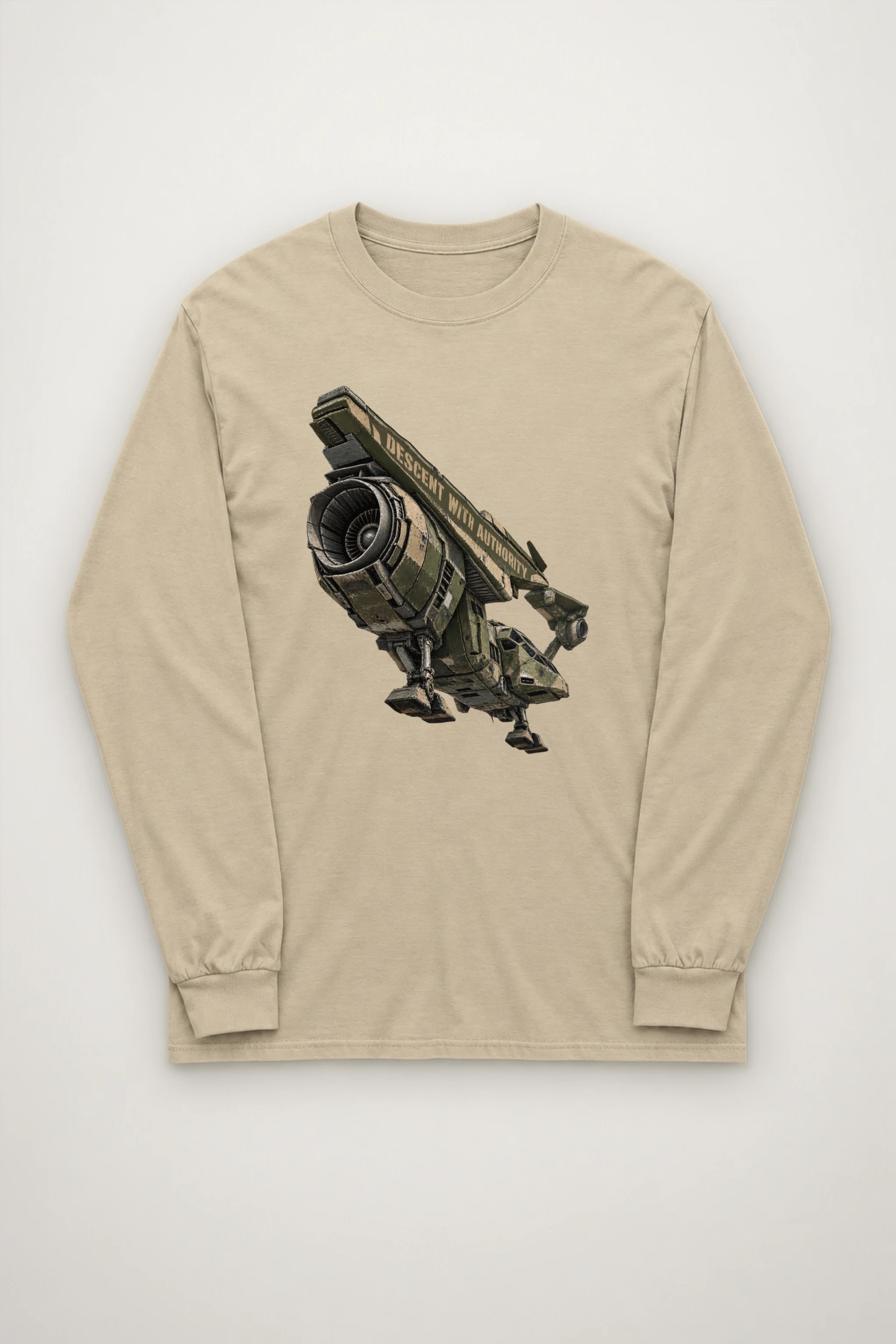"Descent With Authority" Unisex Longsleeve T-shirt