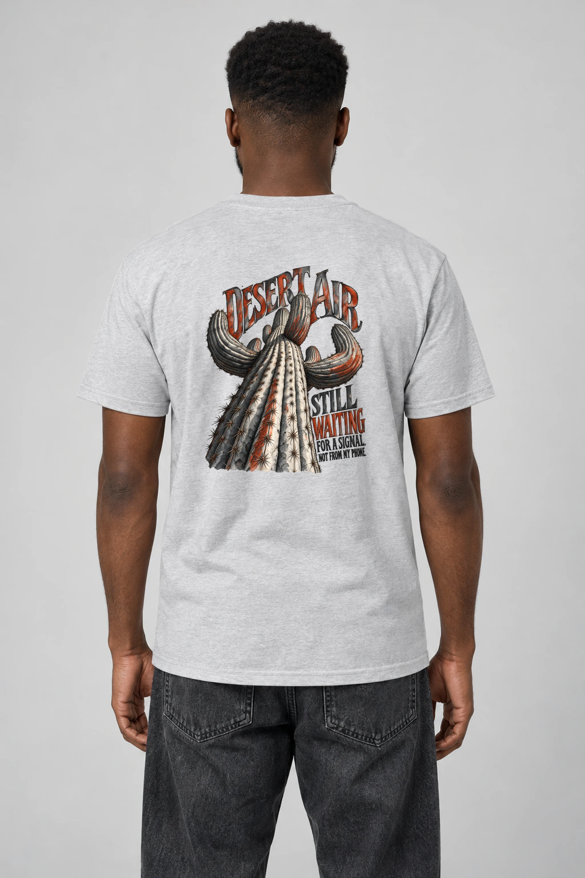 "Desert Air Still Waiting" Heavyweight Unisex Crewneck T-shirt