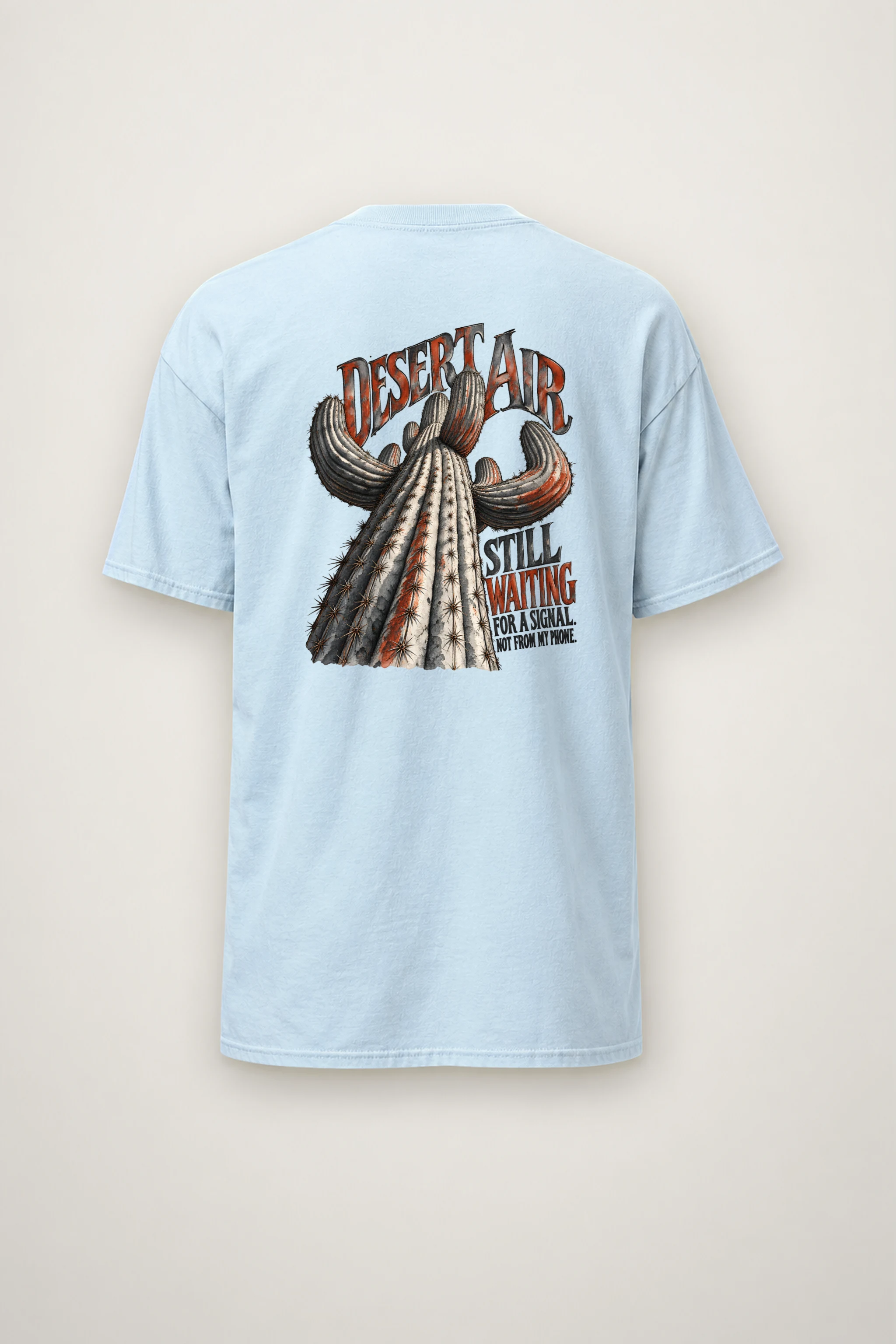 "Desert Air Still Waiting" Heavyweight Unisex Crewneck T-shirt