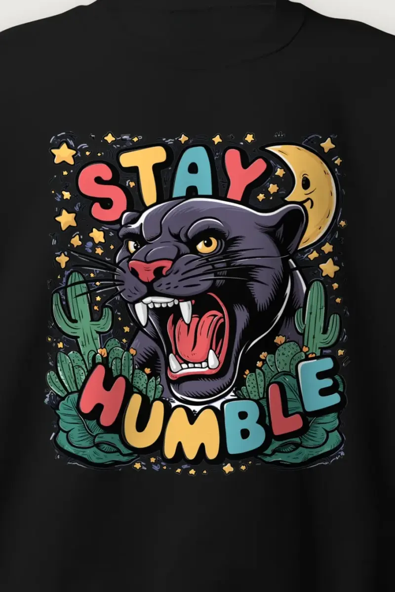 "Desert Night Roar" Heavy Blend Unisex Crewneck Sweatshirt