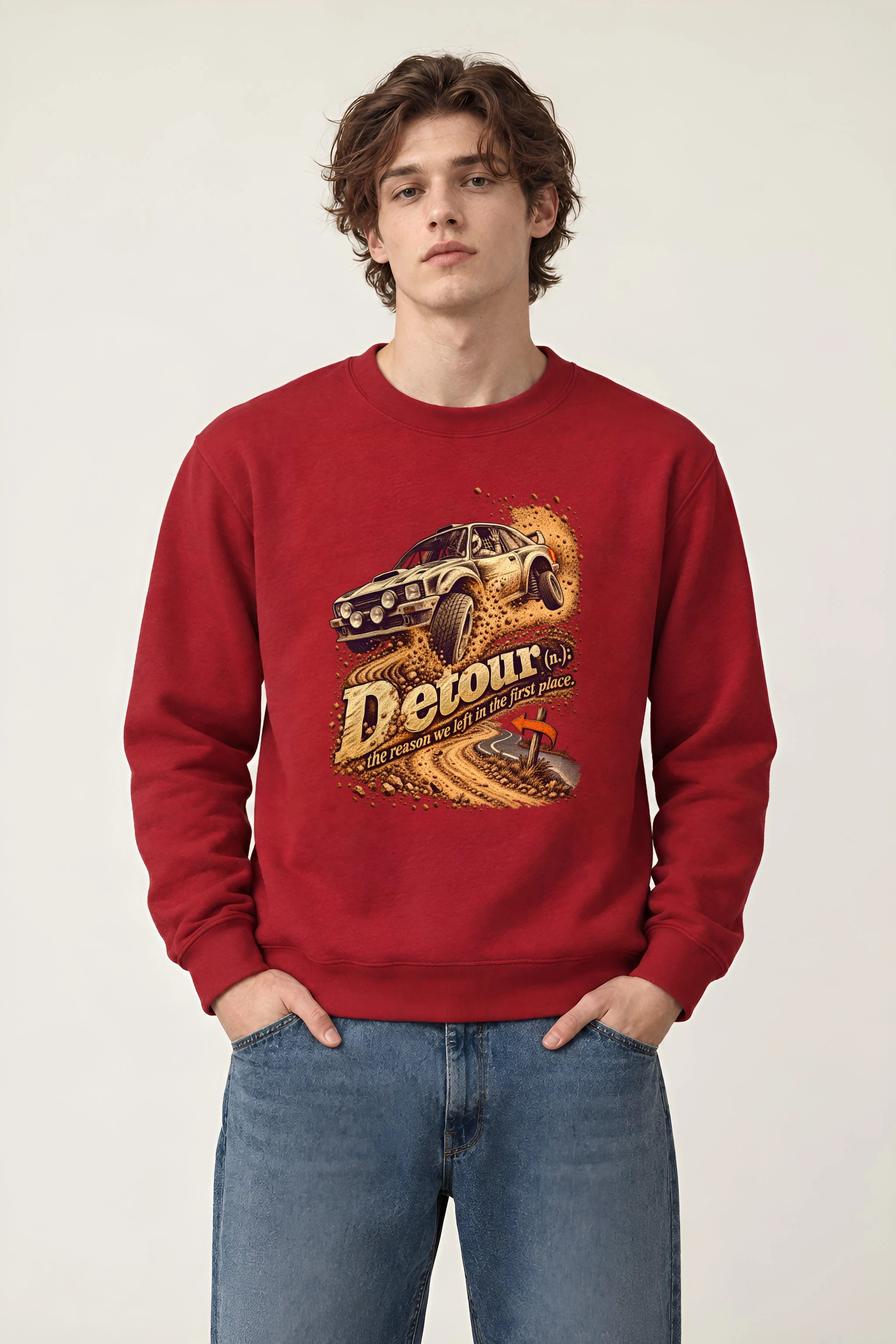 "Detour: The Reason We Left" Unisex Crewneck Sweatshirt