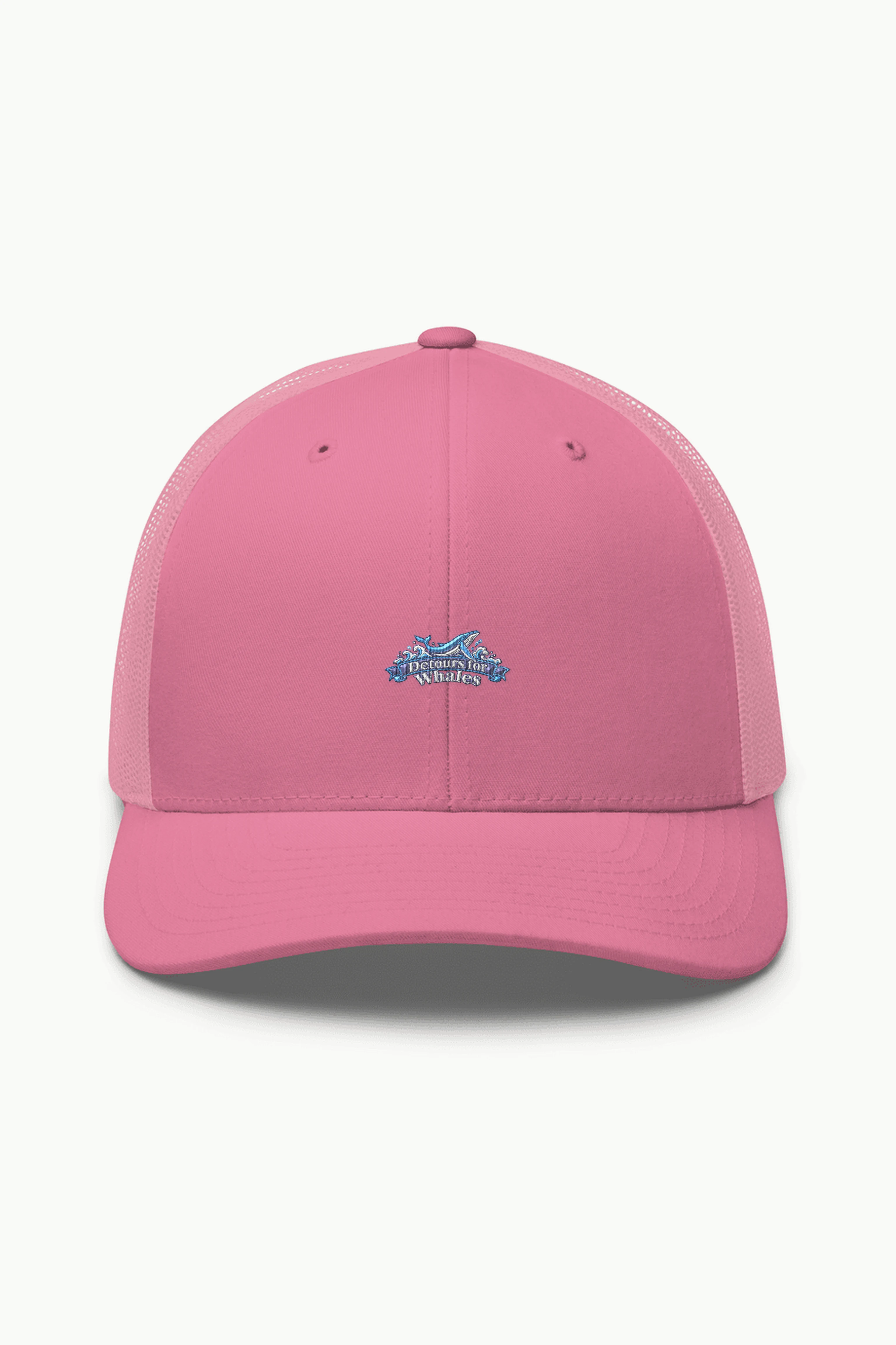 "Detours for Whales" Retro Trucker Cap · Embroidered