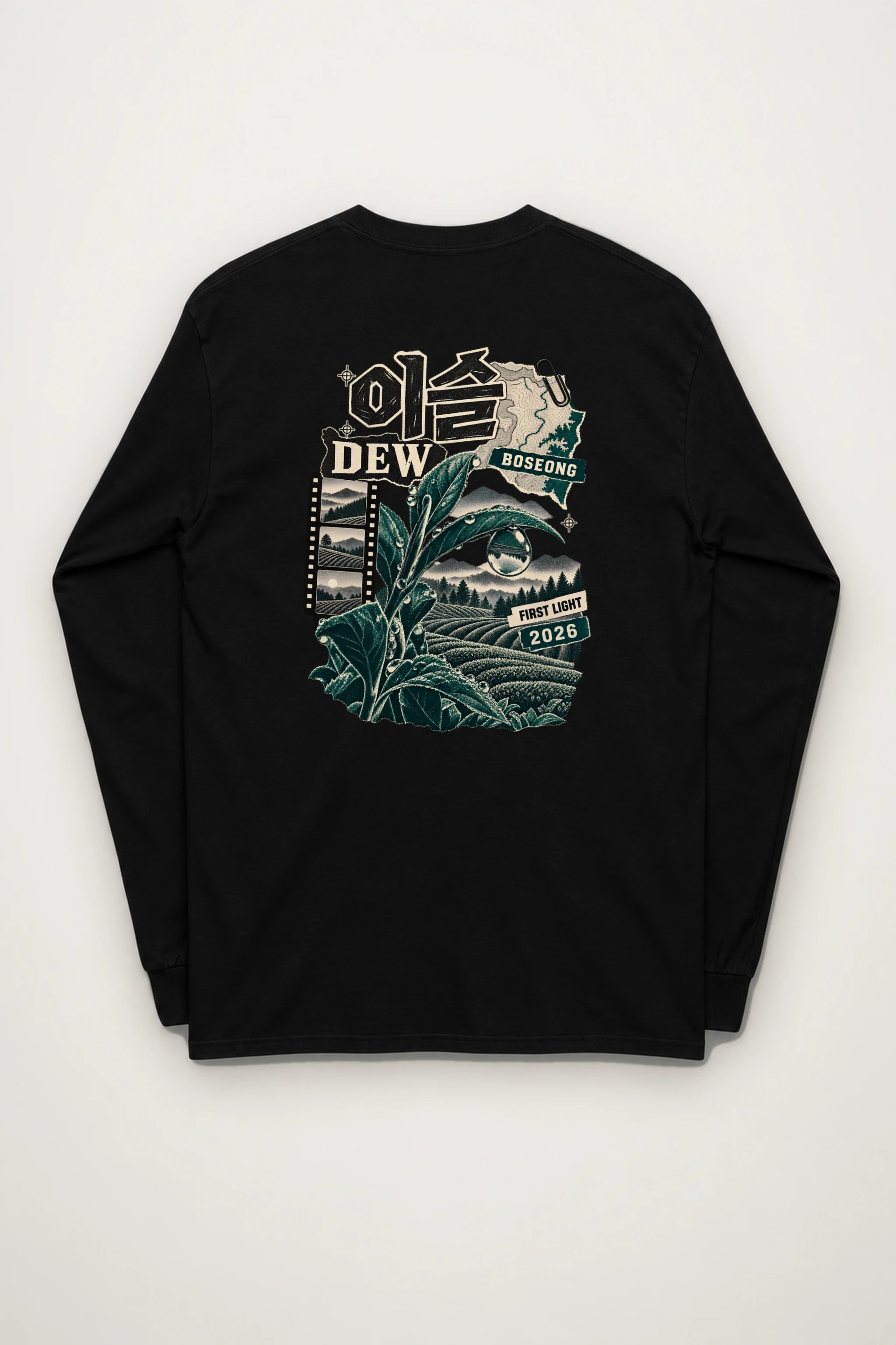 "Dew Collage Longsleeve" Unisex Longsleeve T-shirt