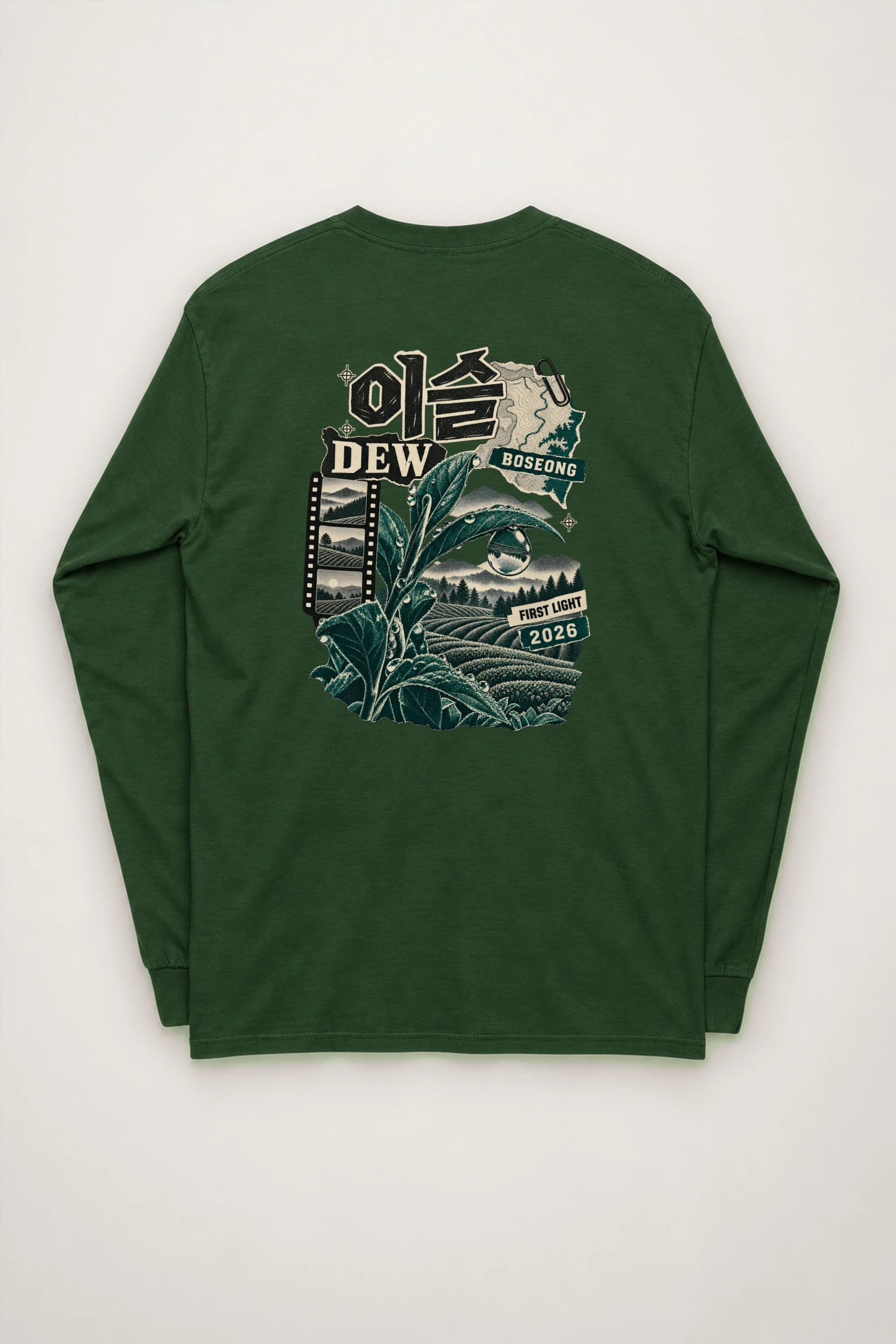 "Dew Collage Longsleeve" Unisex Longsleeve T-shirt