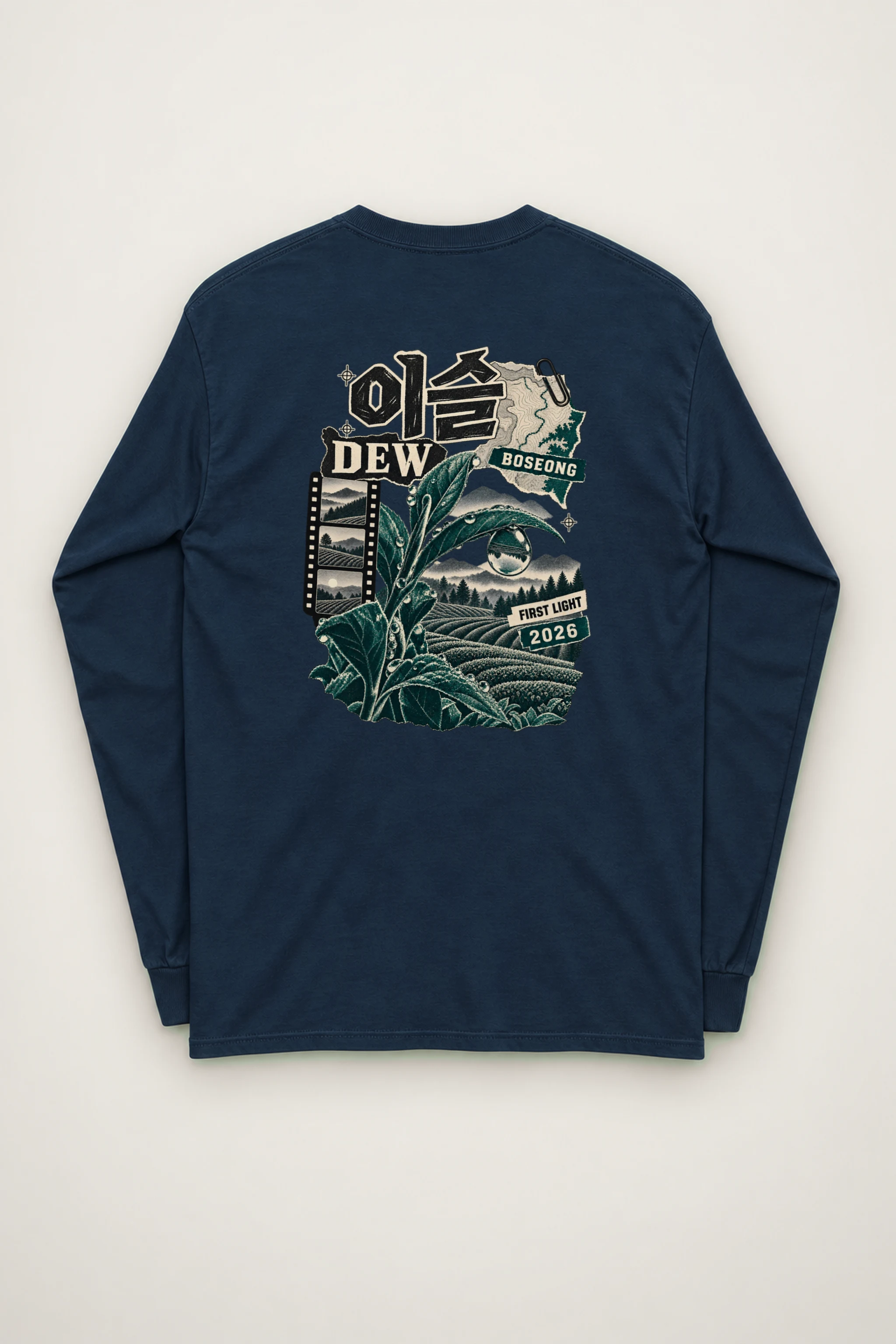 "Dew Collage Longsleeve" Unisex Longsleeve T-shirt