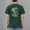 "Dew Leaf Engraving" Heavyweight Unisex Crewneck T-shirt