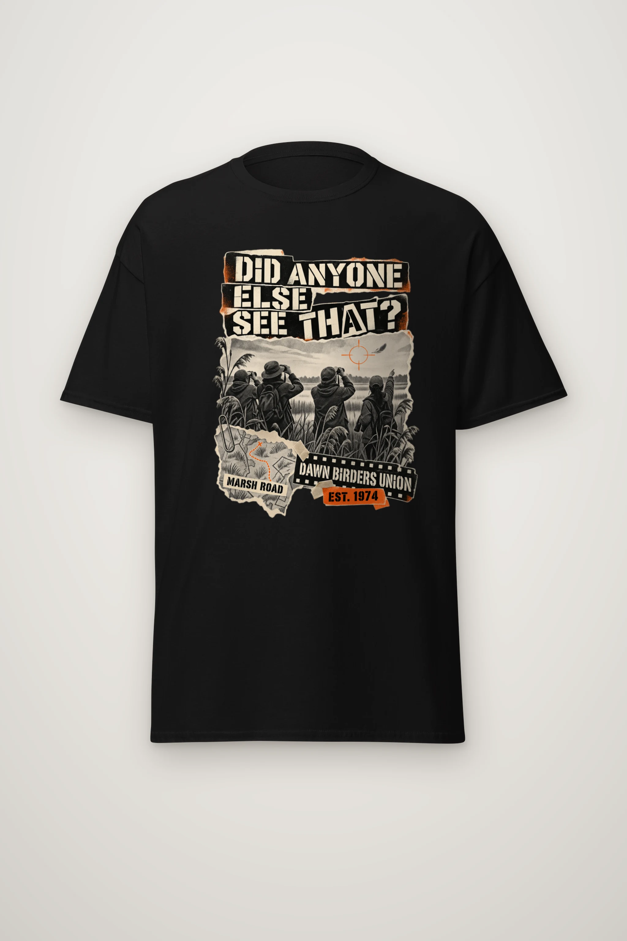 "Did Anyone Else See That?" Heavyweight Unisex Crewneck T-shirt
