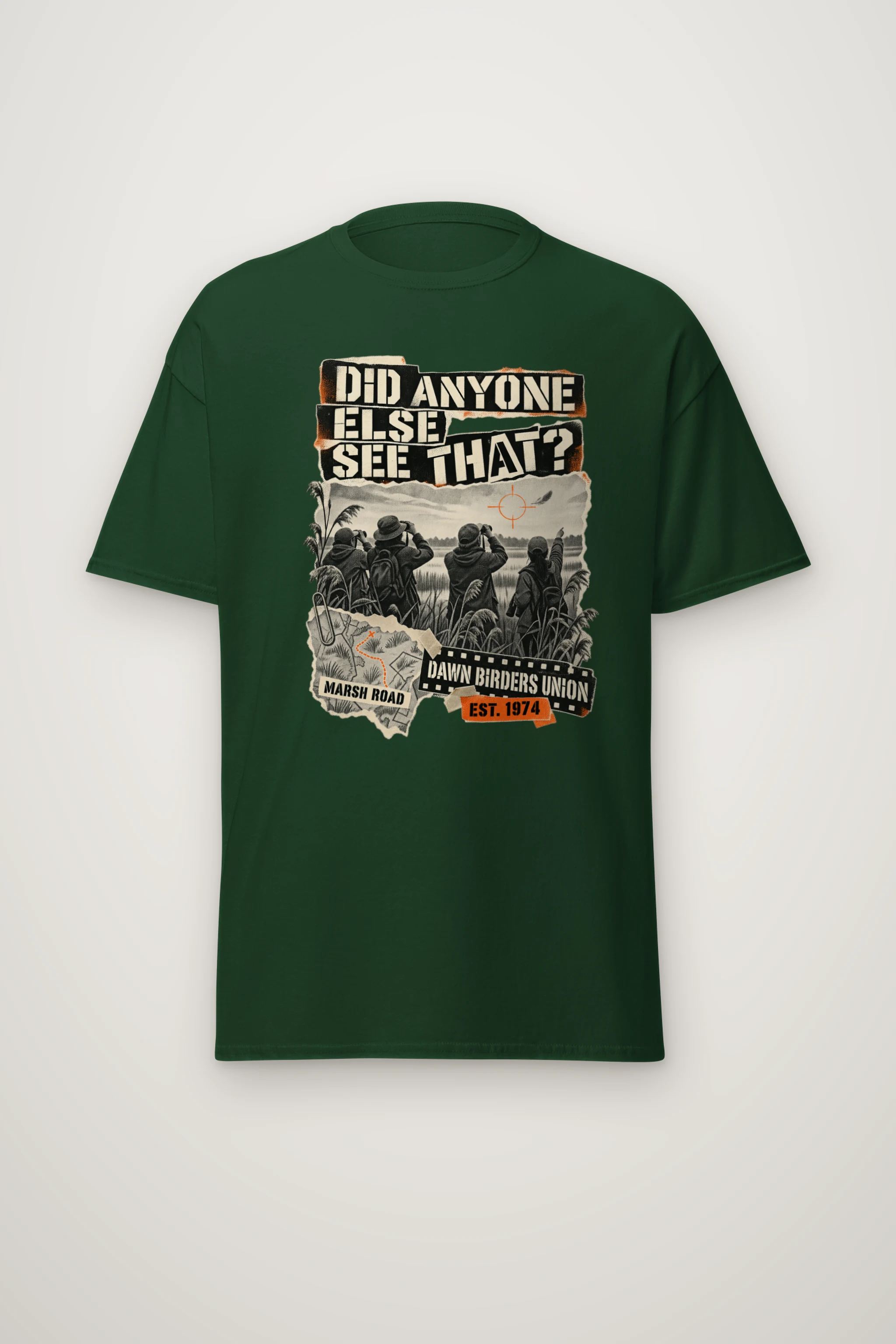 "Did Anyone Else See That?" Heavyweight Unisex Crewneck T-shirt