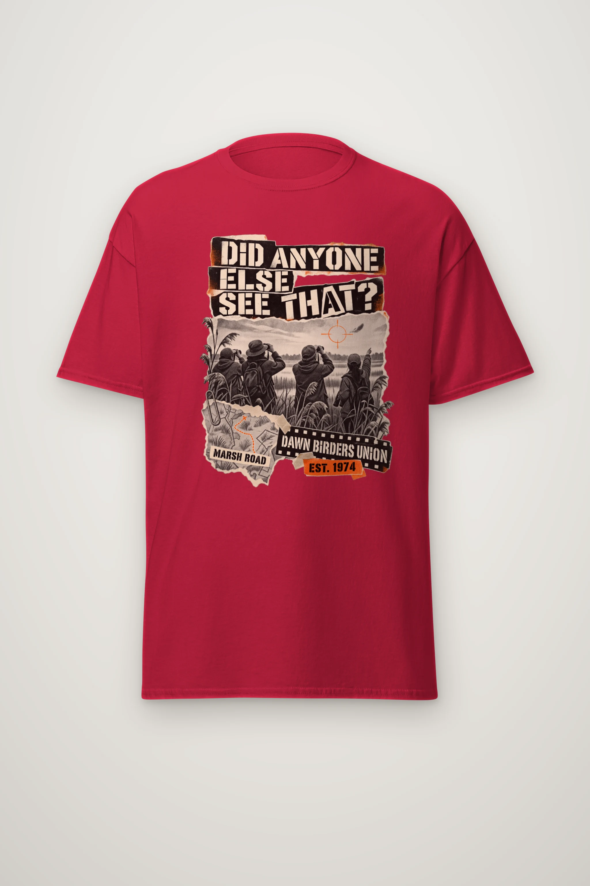 "Did Anyone Else See That?" Heavyweight Unisex Crewneck T-shirt