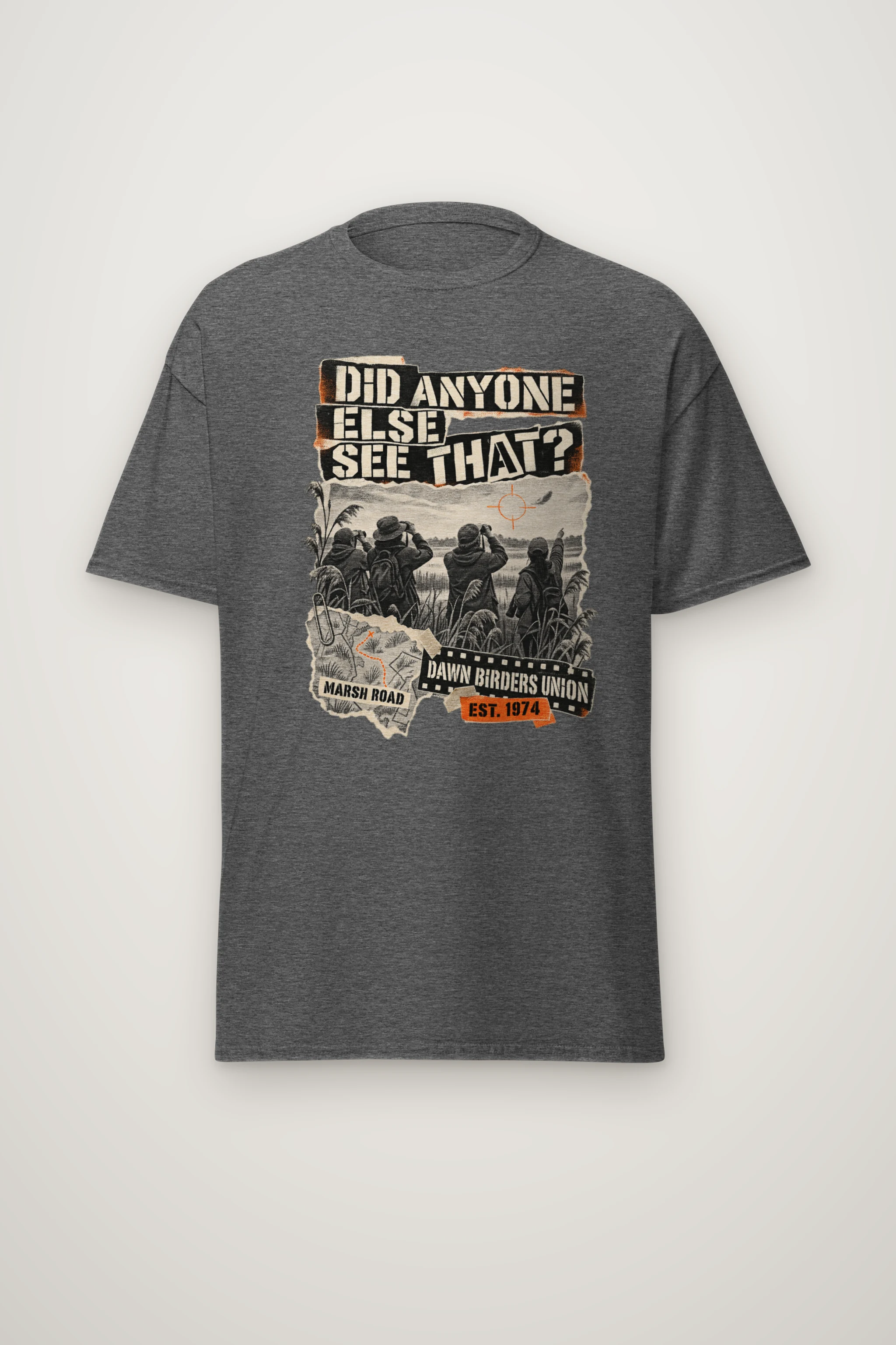 "Did Anyone Else See That?" Heavyweight Unisex Crewneck T-shirt