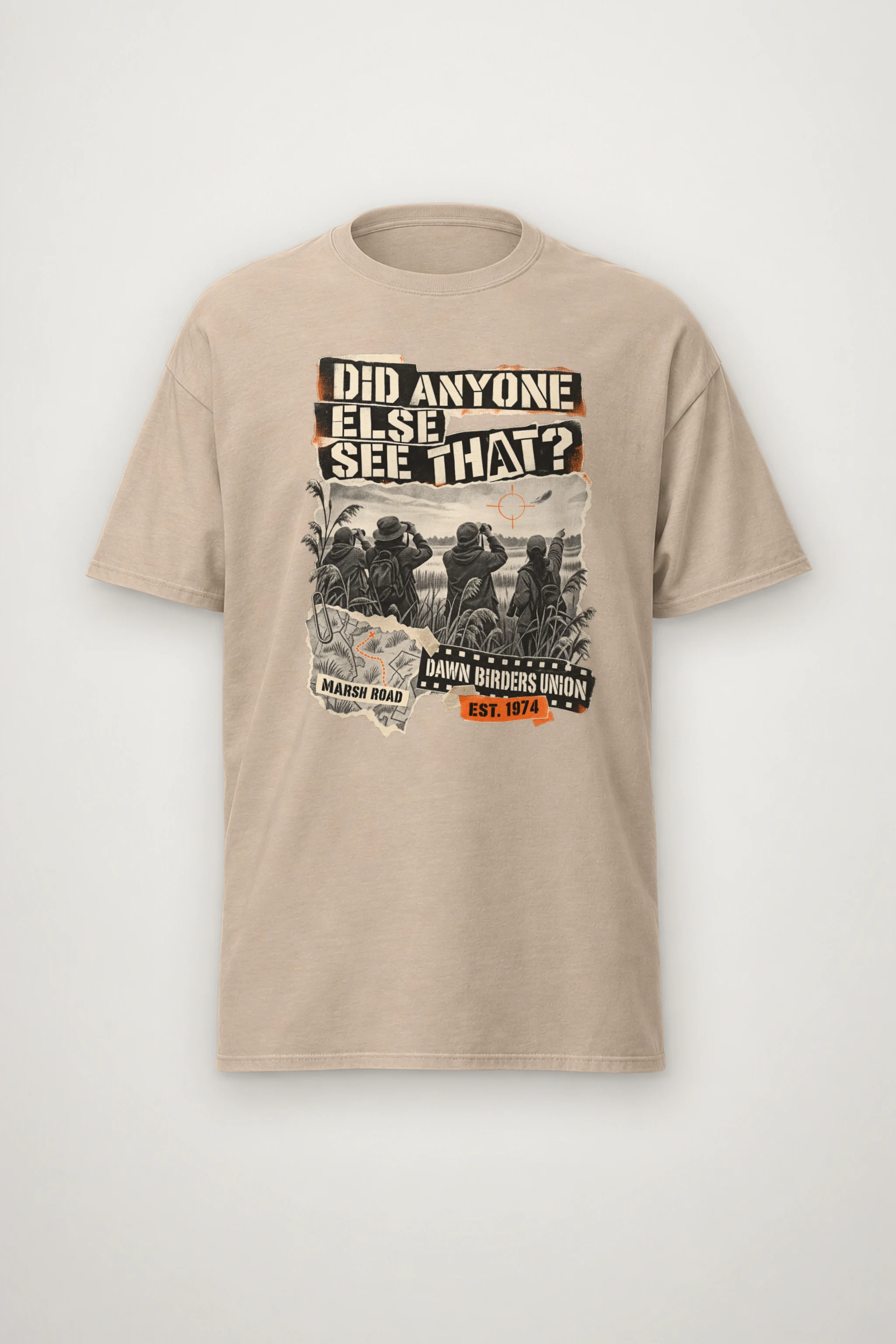 "Did Anyone Else See That?" Heavyweight Unisex Crewneck T-shirt
